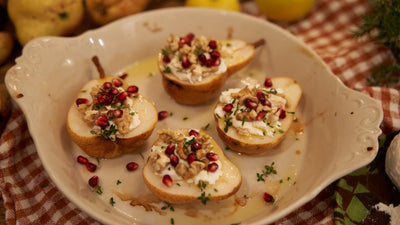 Baked Pears with Chèvre