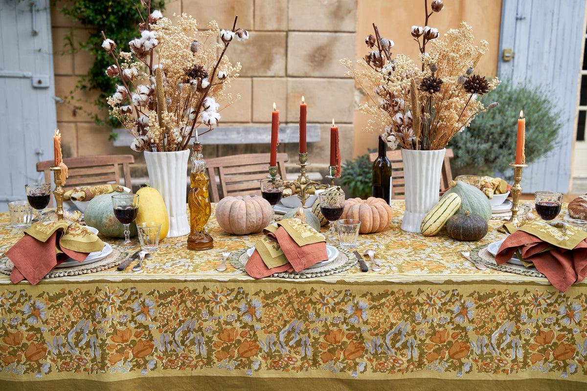From Our Table to Yours: Jardin Mustard & Grey