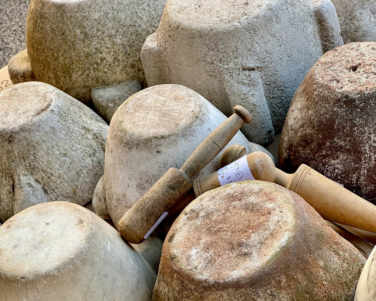 Sourcing at an Antique Show in the South of France