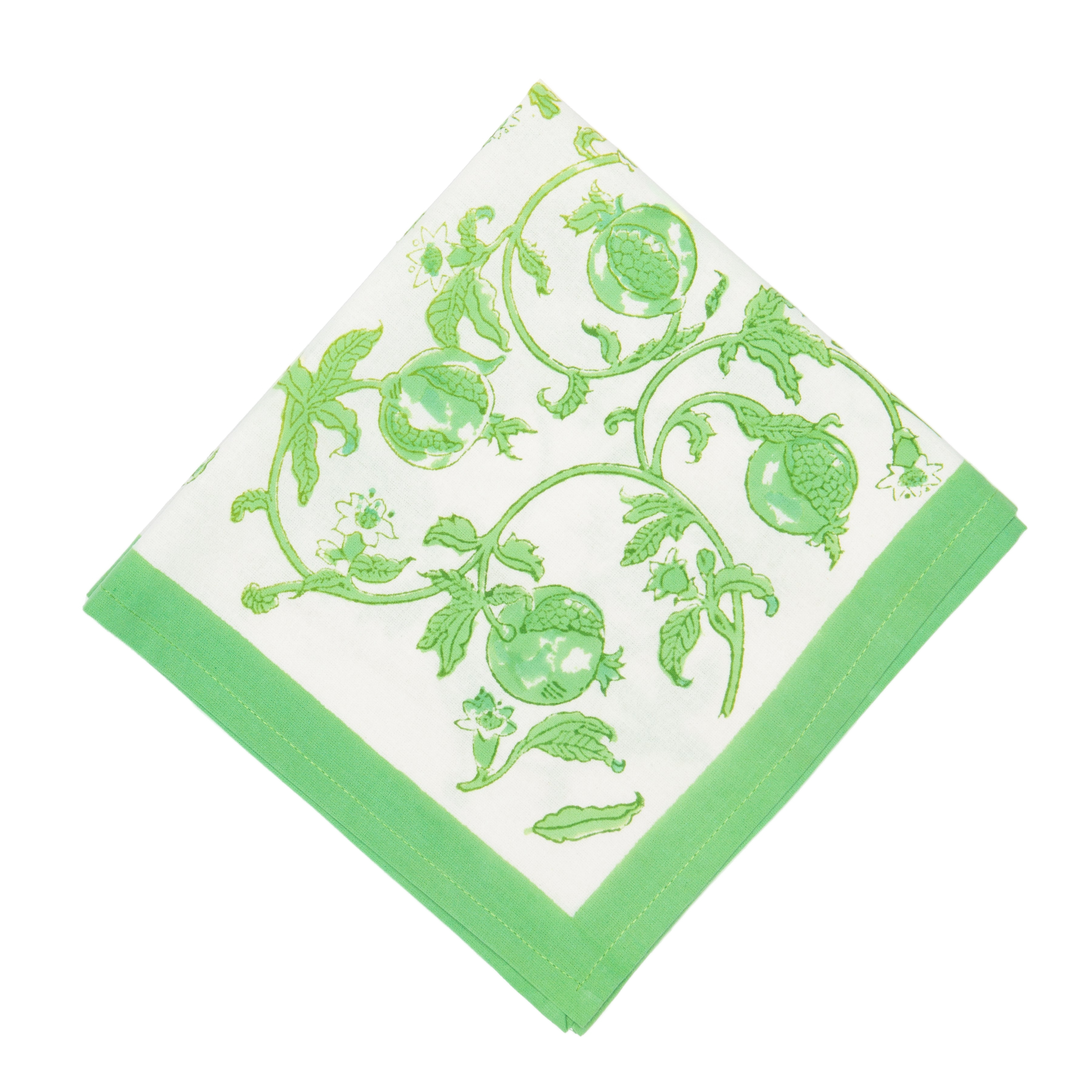 French Tablecloth Granada Parrot Green