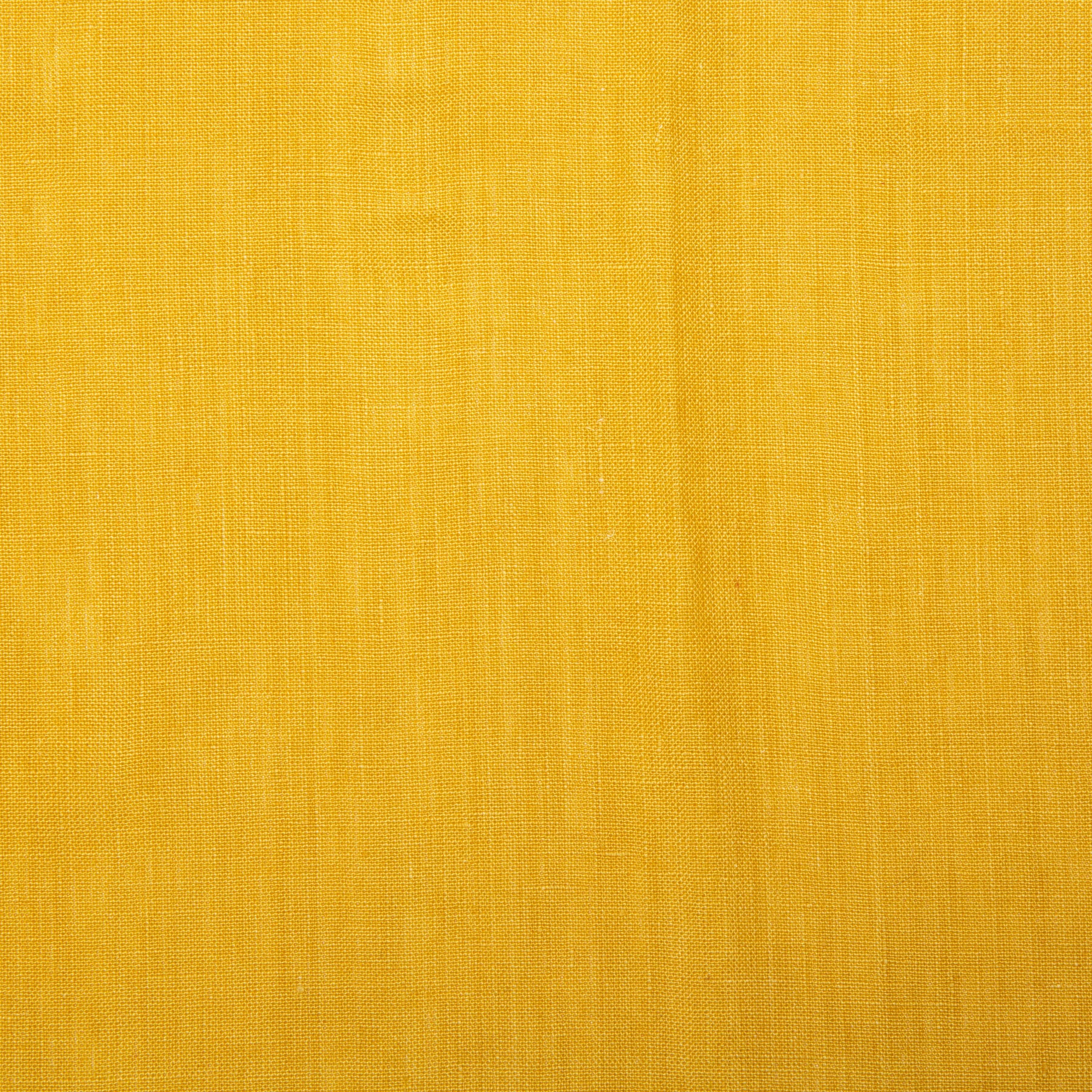 Palma Handwoven Linen Mustard Yellow Napkins 20x20 - Set of 4