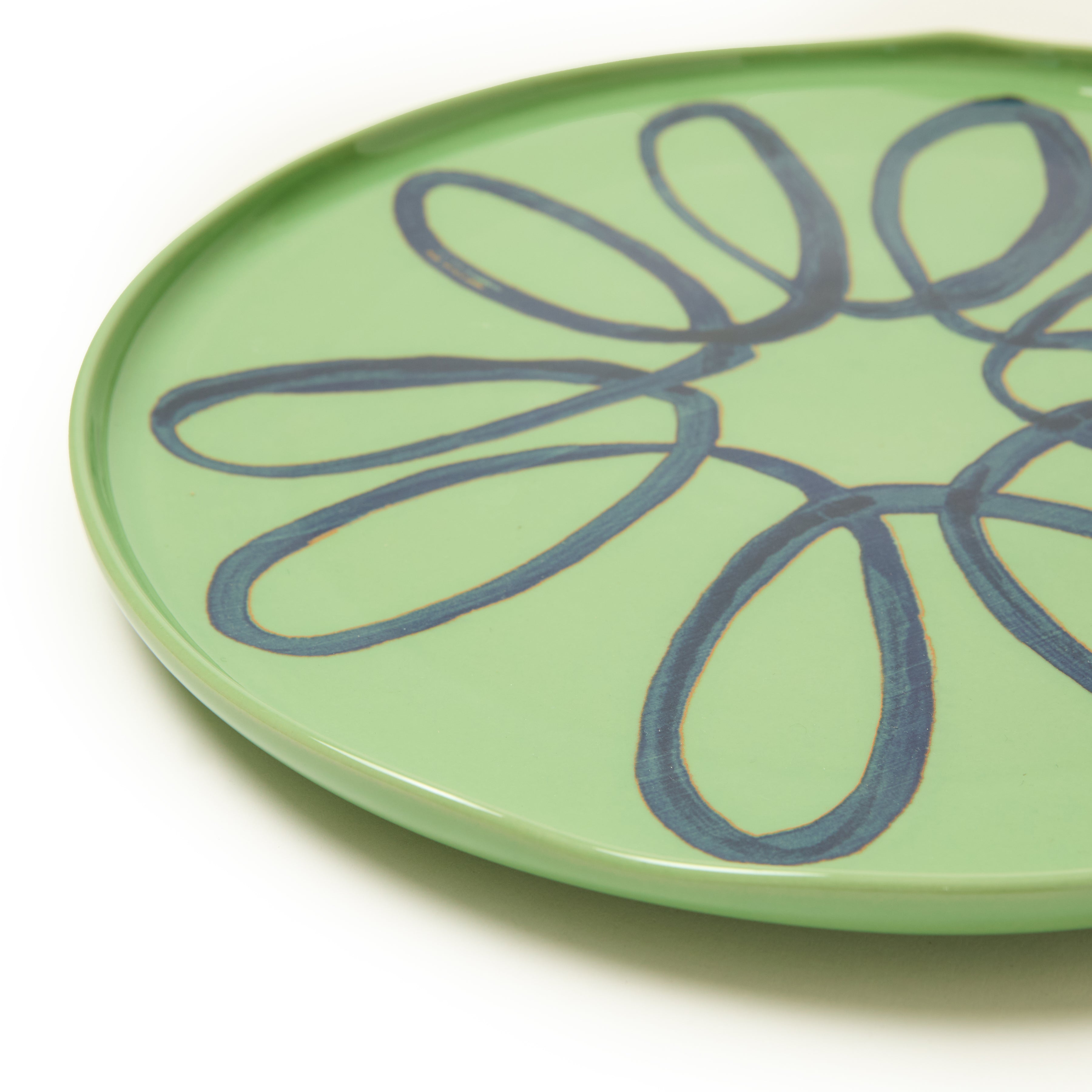 Amalfi Ceramic Service Charger Plate