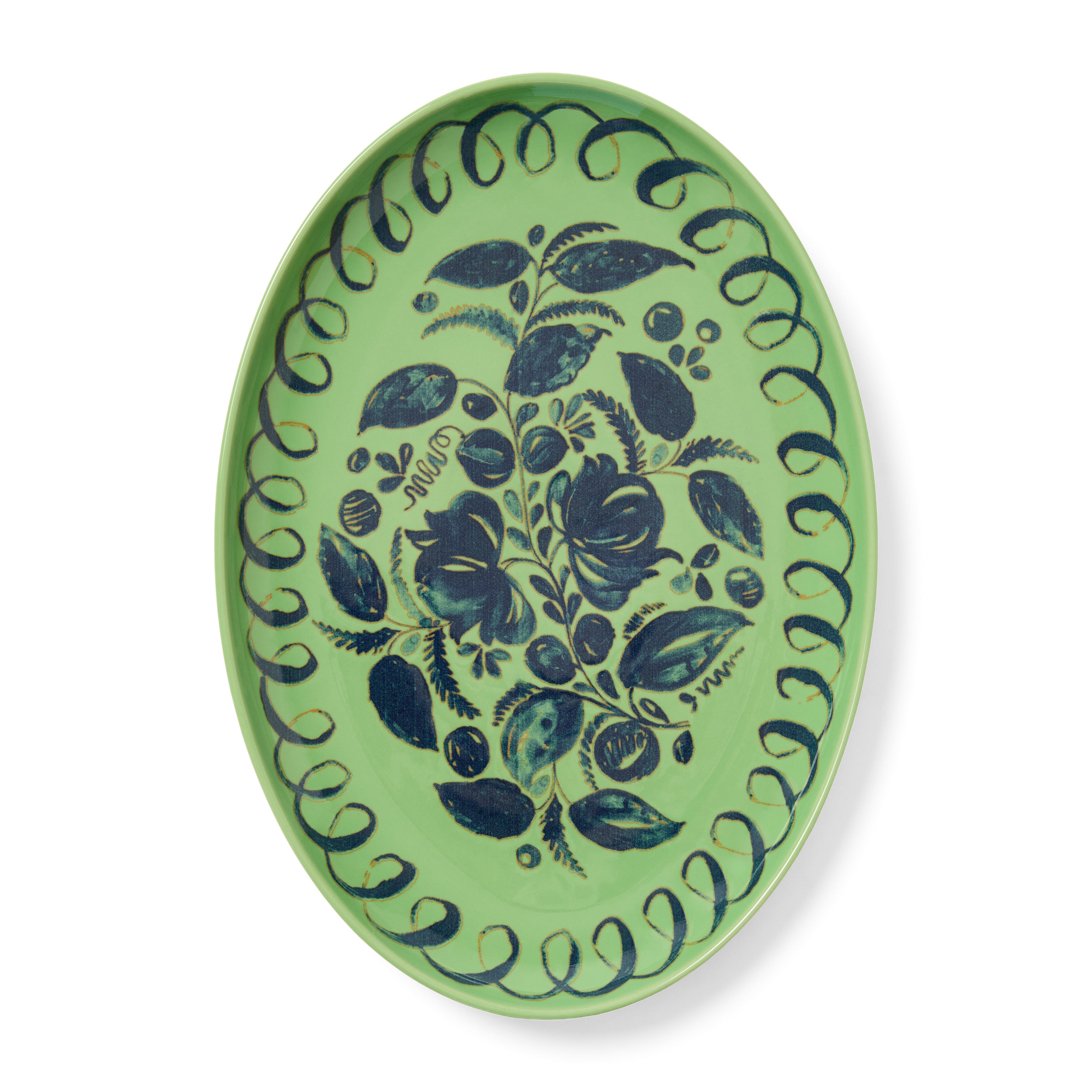 Amalfi Ceramic Oval Tray