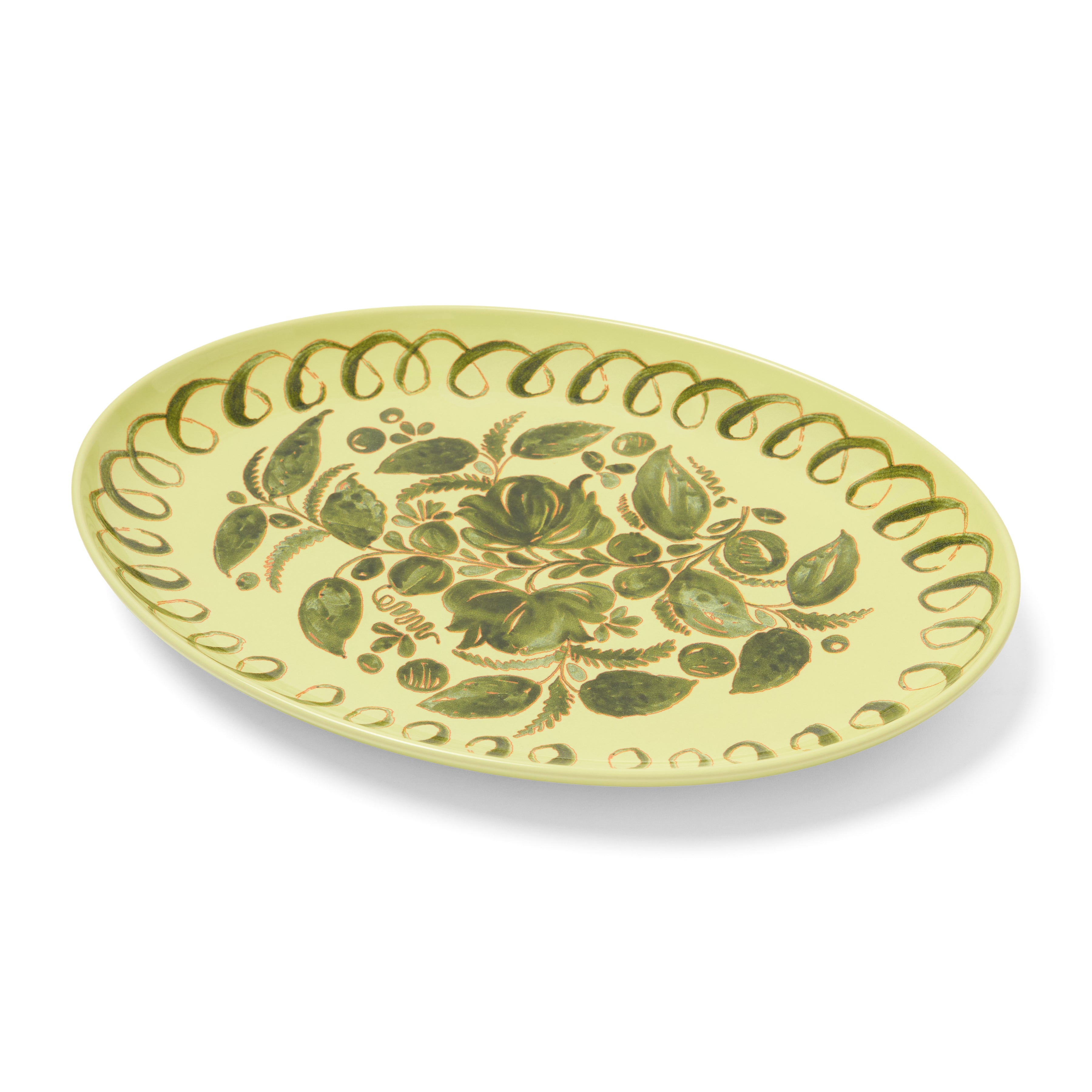 Amalfi Ceramic Oval Tray
