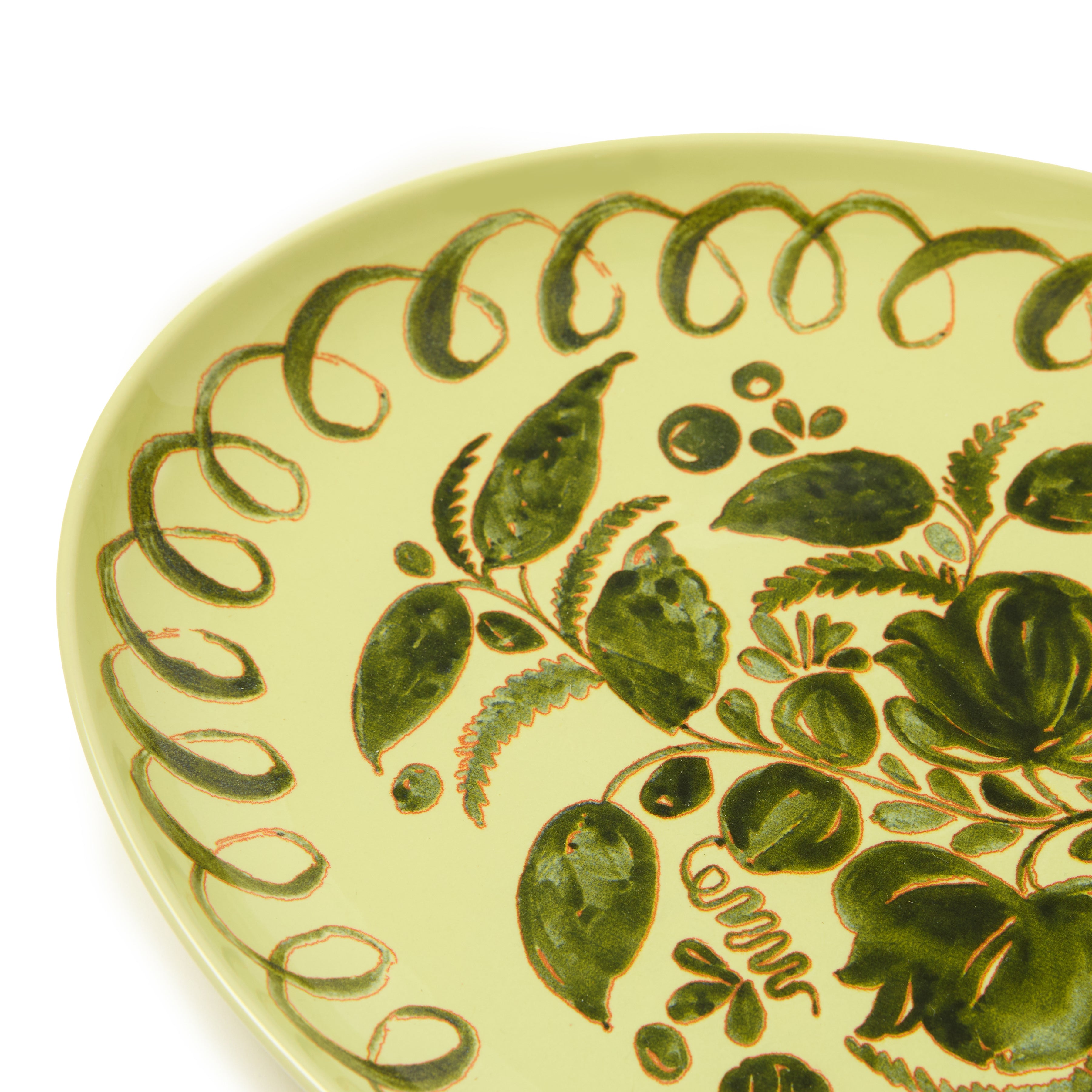 Amalfi Ceramic Oval Tray