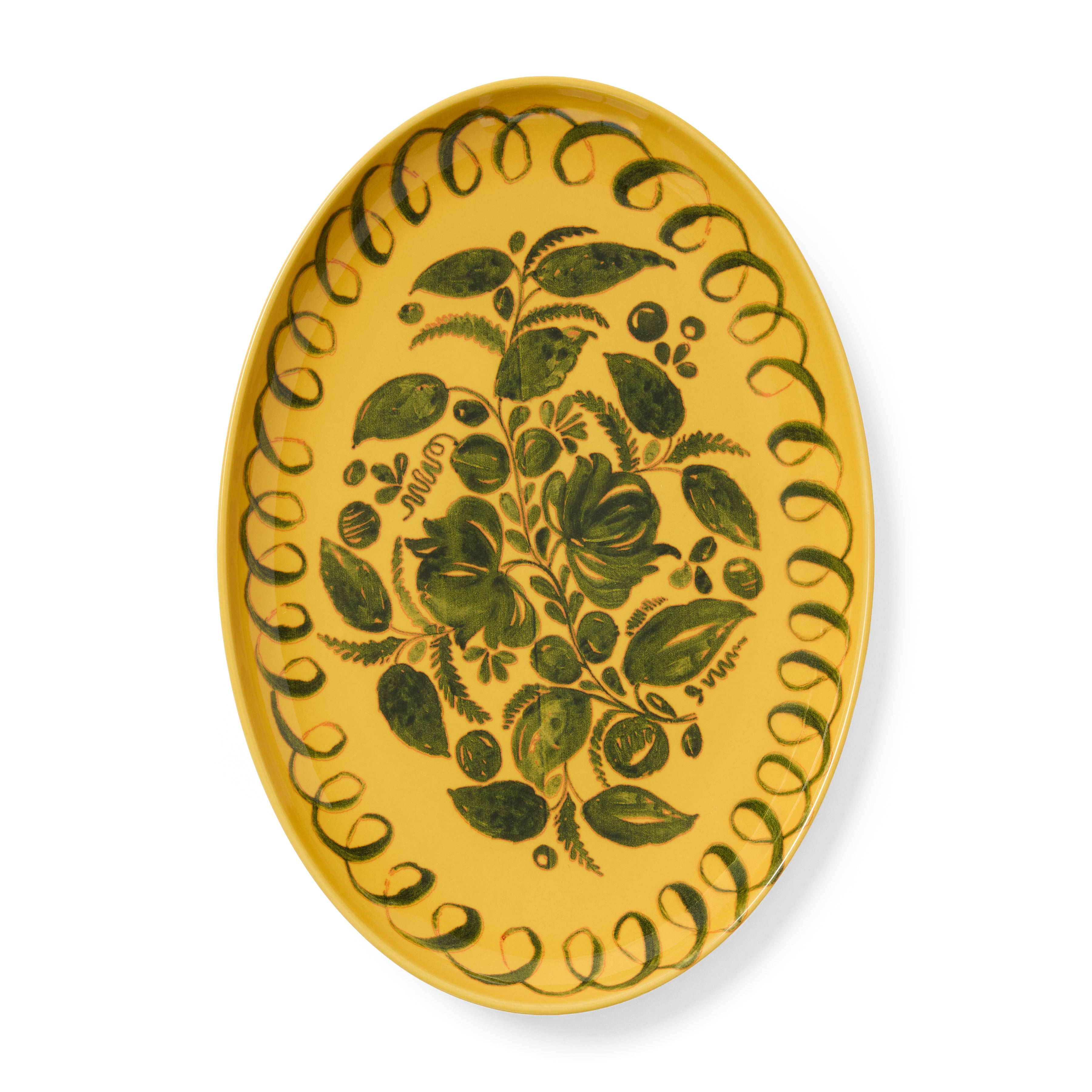 Amalfi Ceramic Oval Tray
