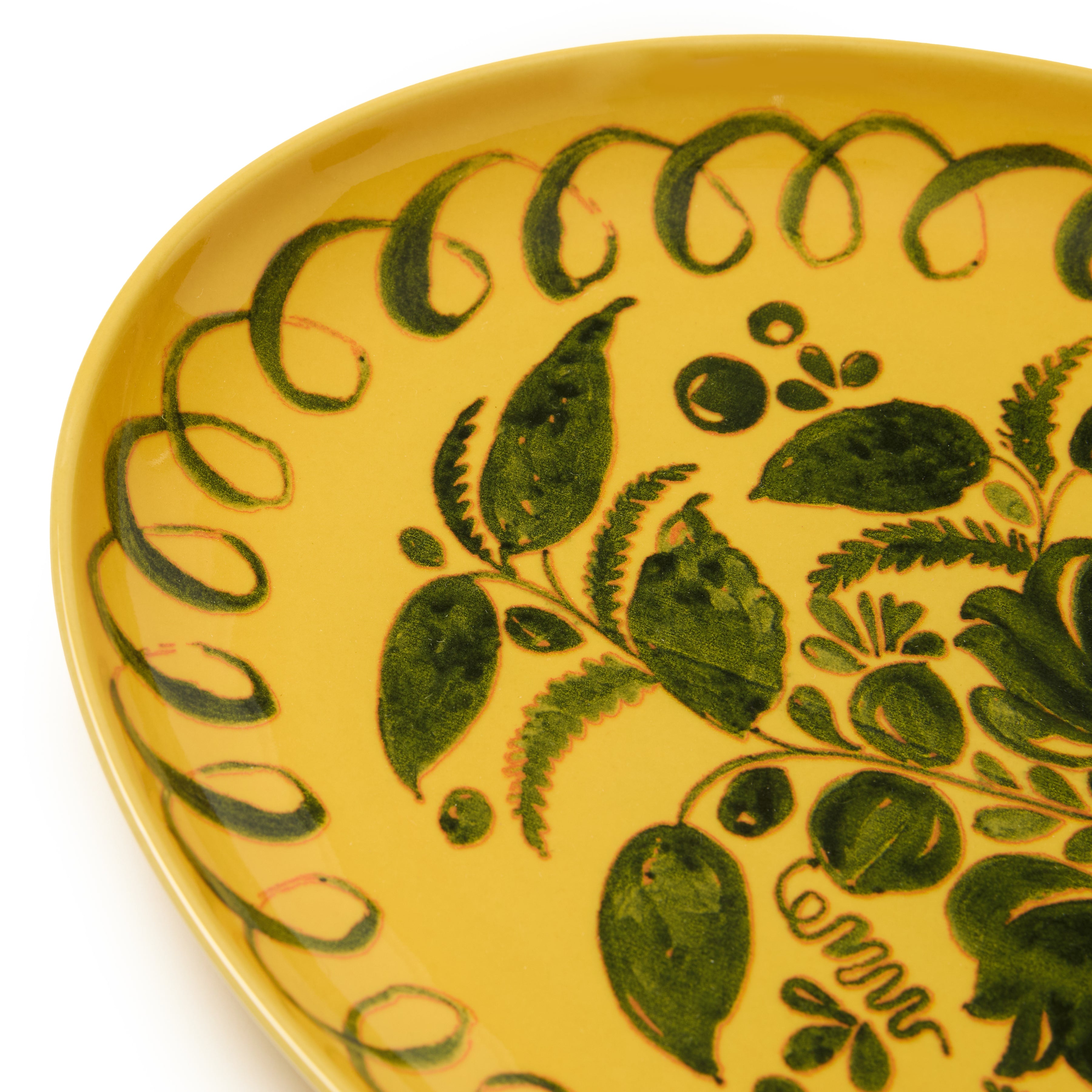 Amalfi Ceramic Oval Tray