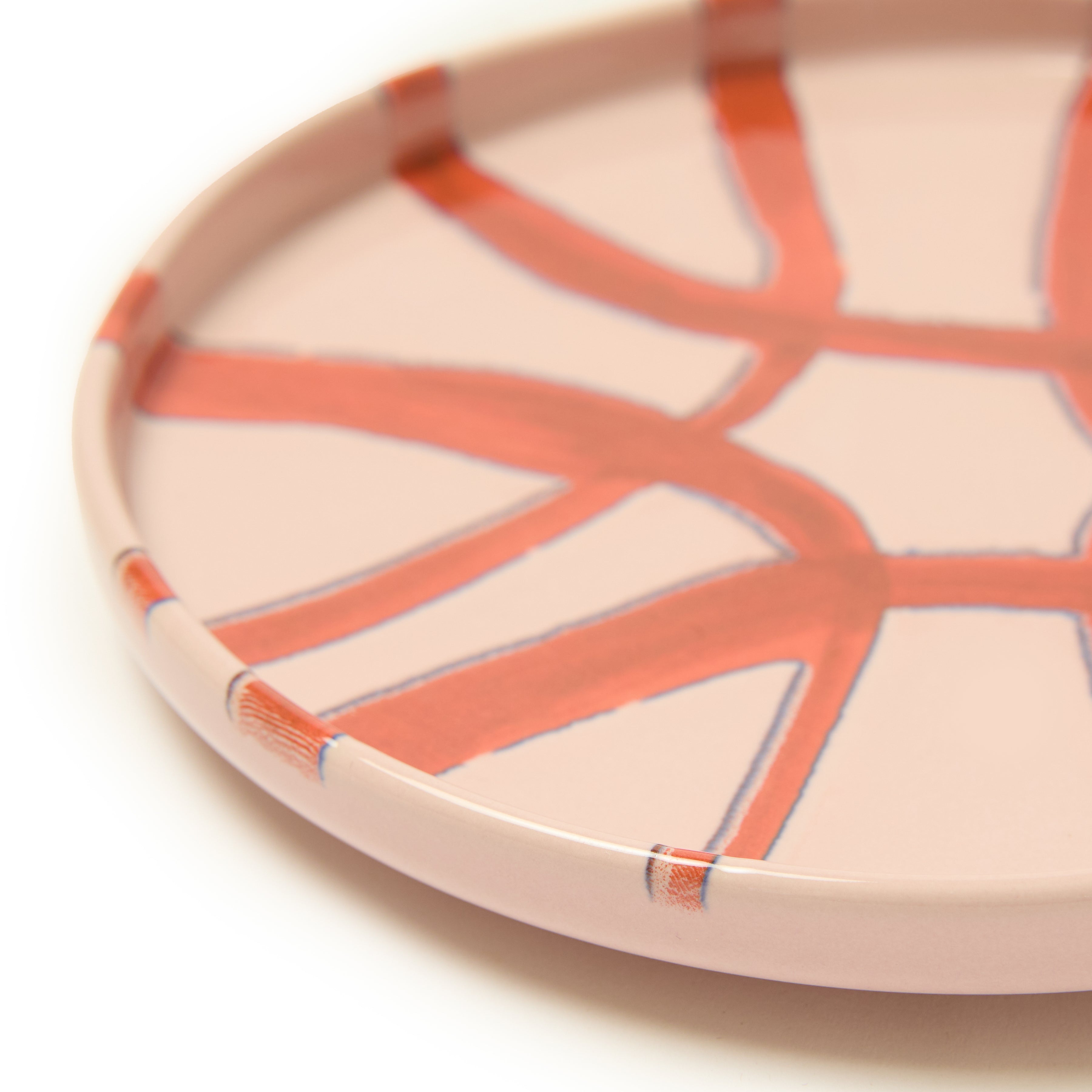 Amalfi Ceramic Appetizer Plate