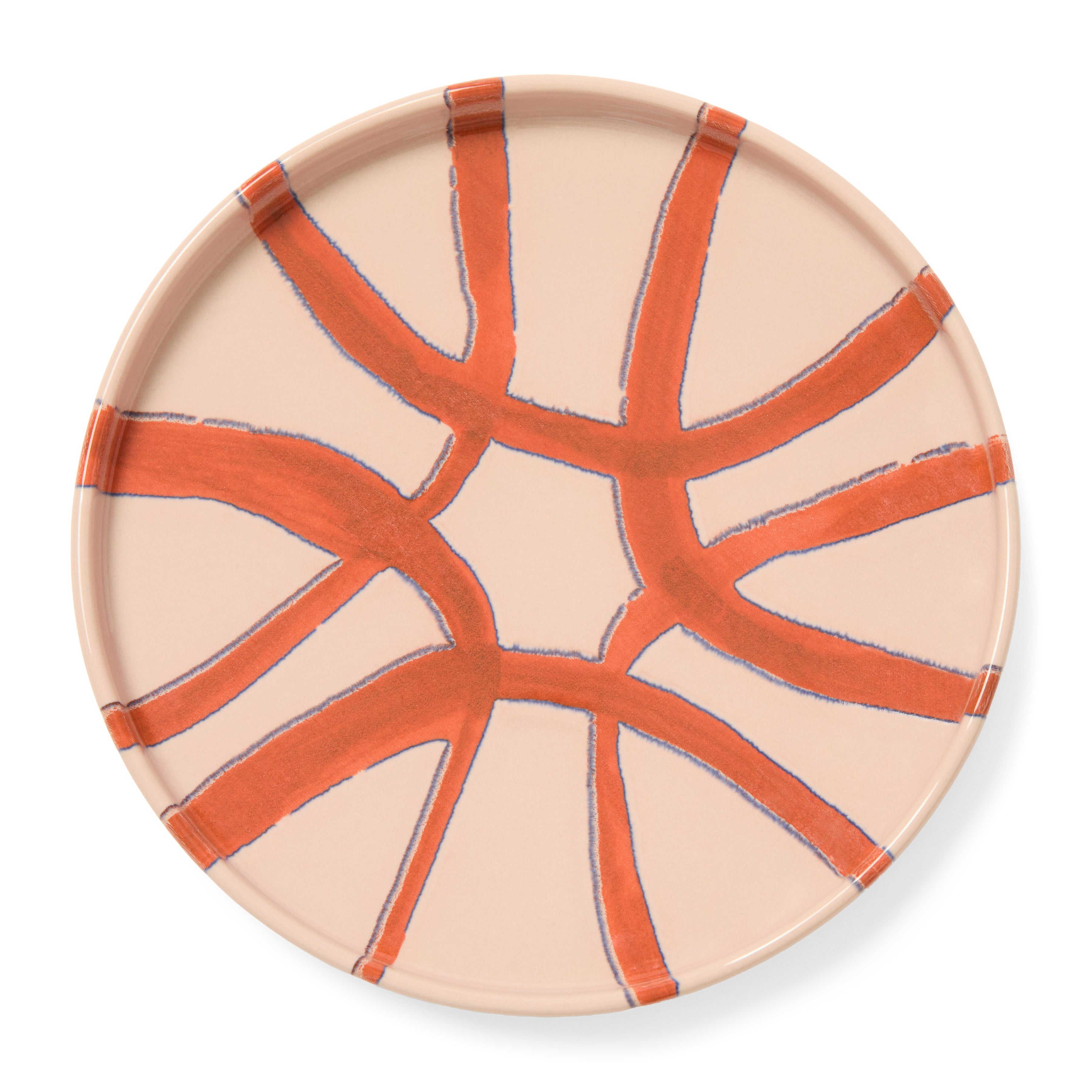 Amalfi Ceramic Appetizer Plate