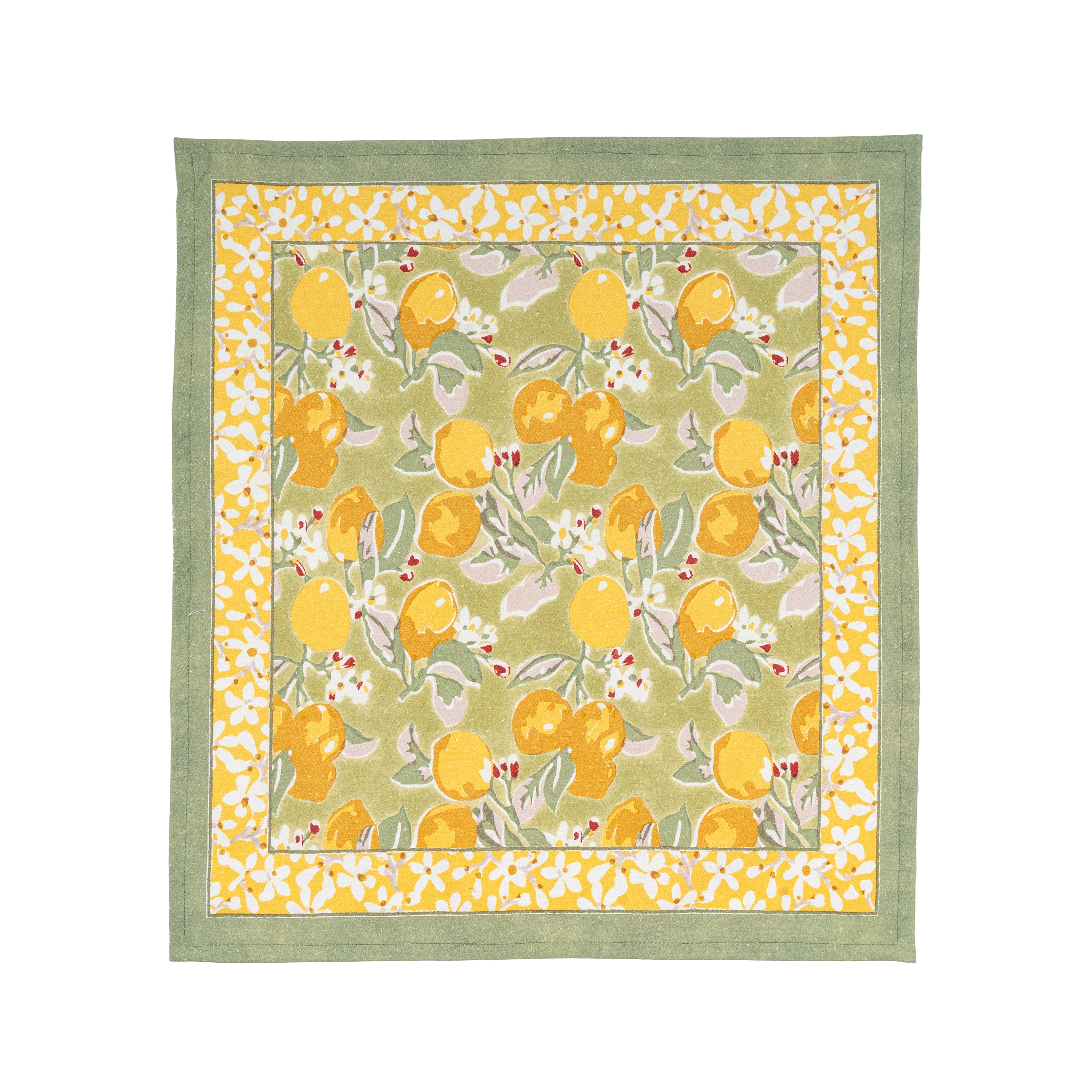 Citron Napkins Vert & Yellow, Set of 6