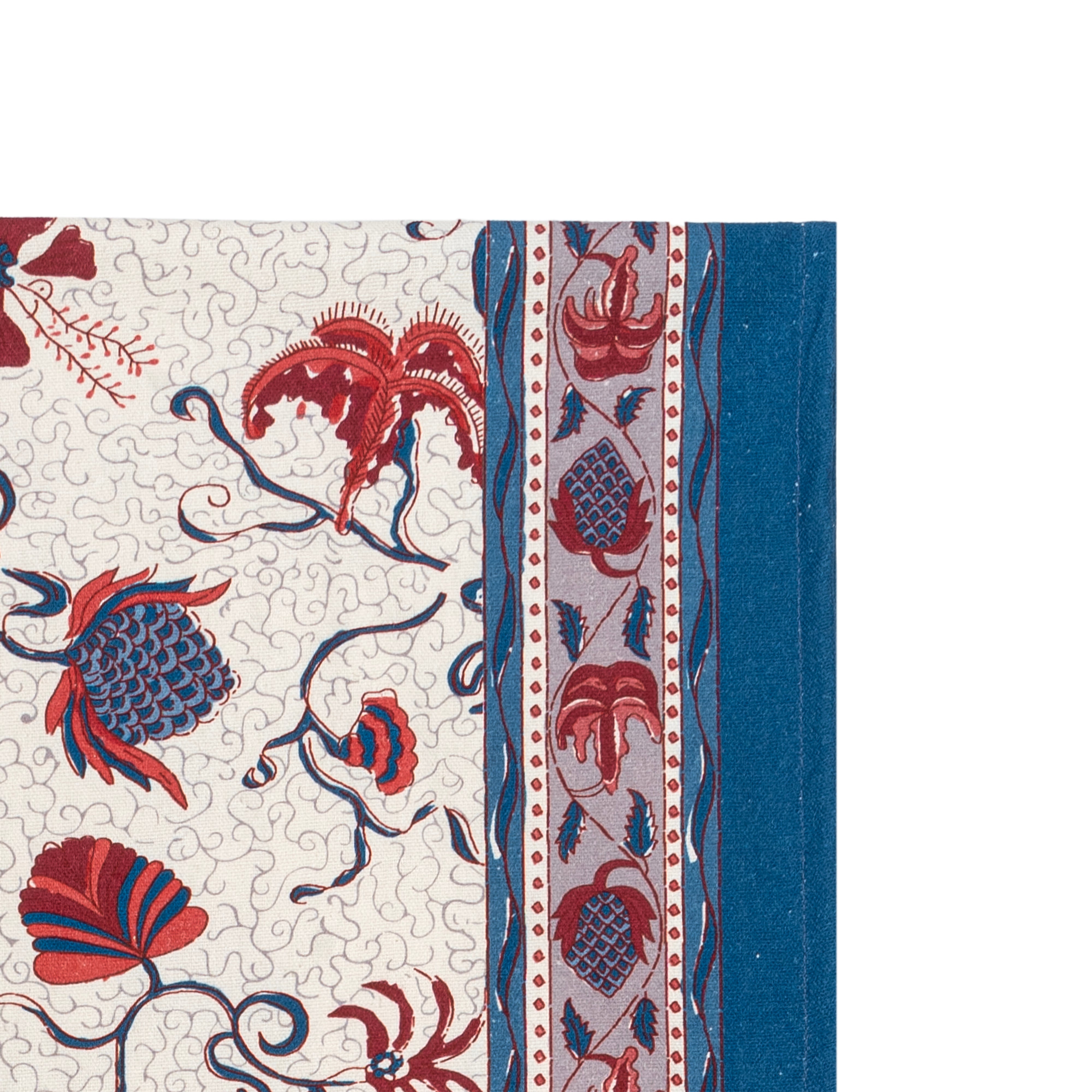 Fleur des Indes Runner Blue & Red