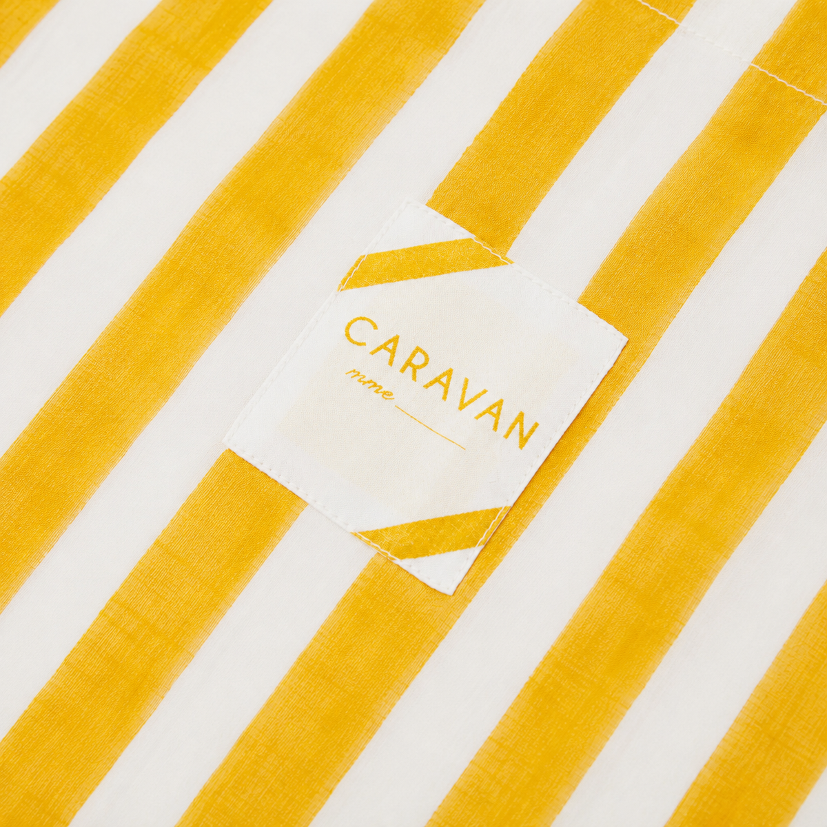 Cabana Stripes Yellow Tote Bag
