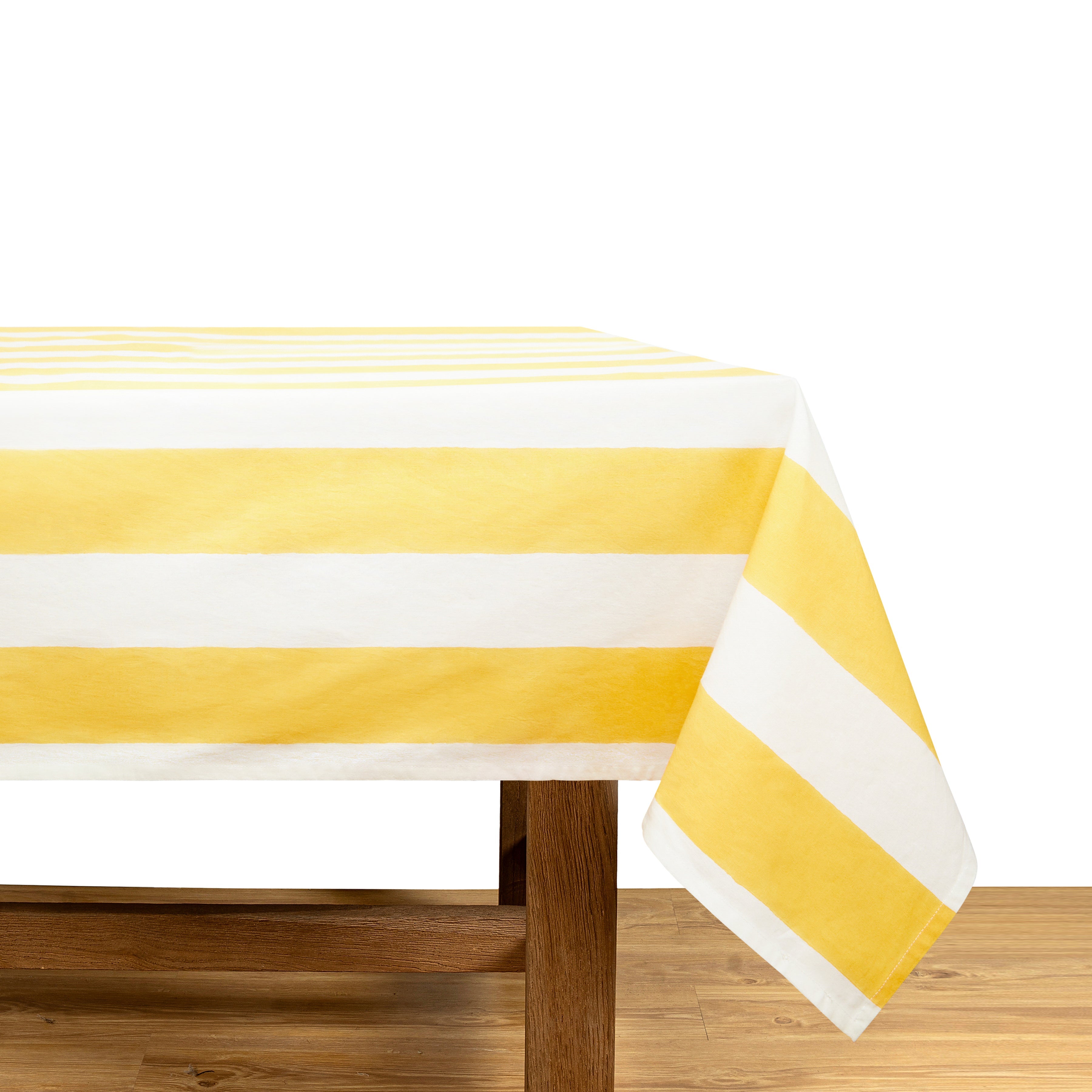 French Tablecloth St. Tropez Yellow Stripes