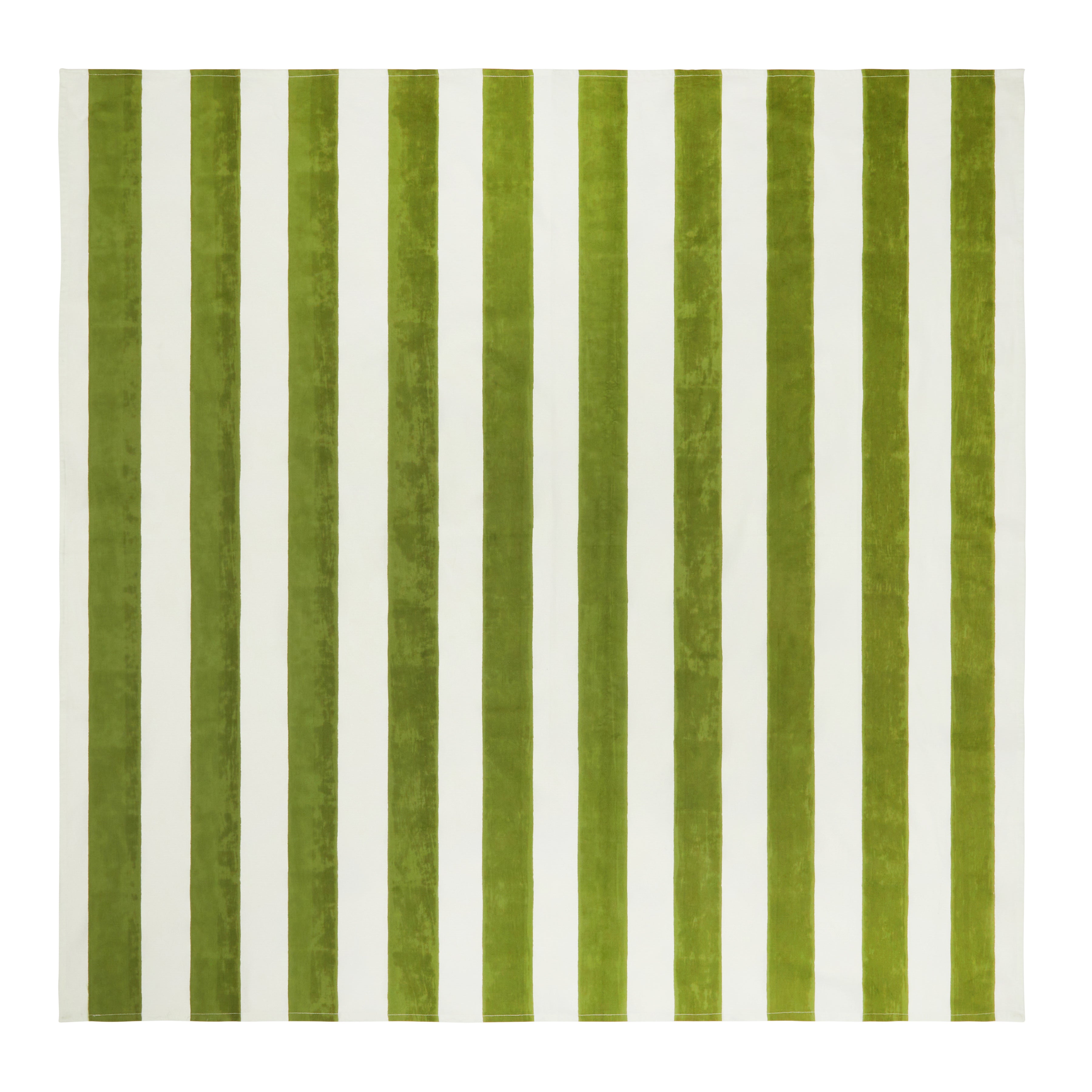 French Tablecloth St. Tropez Vert Stripes