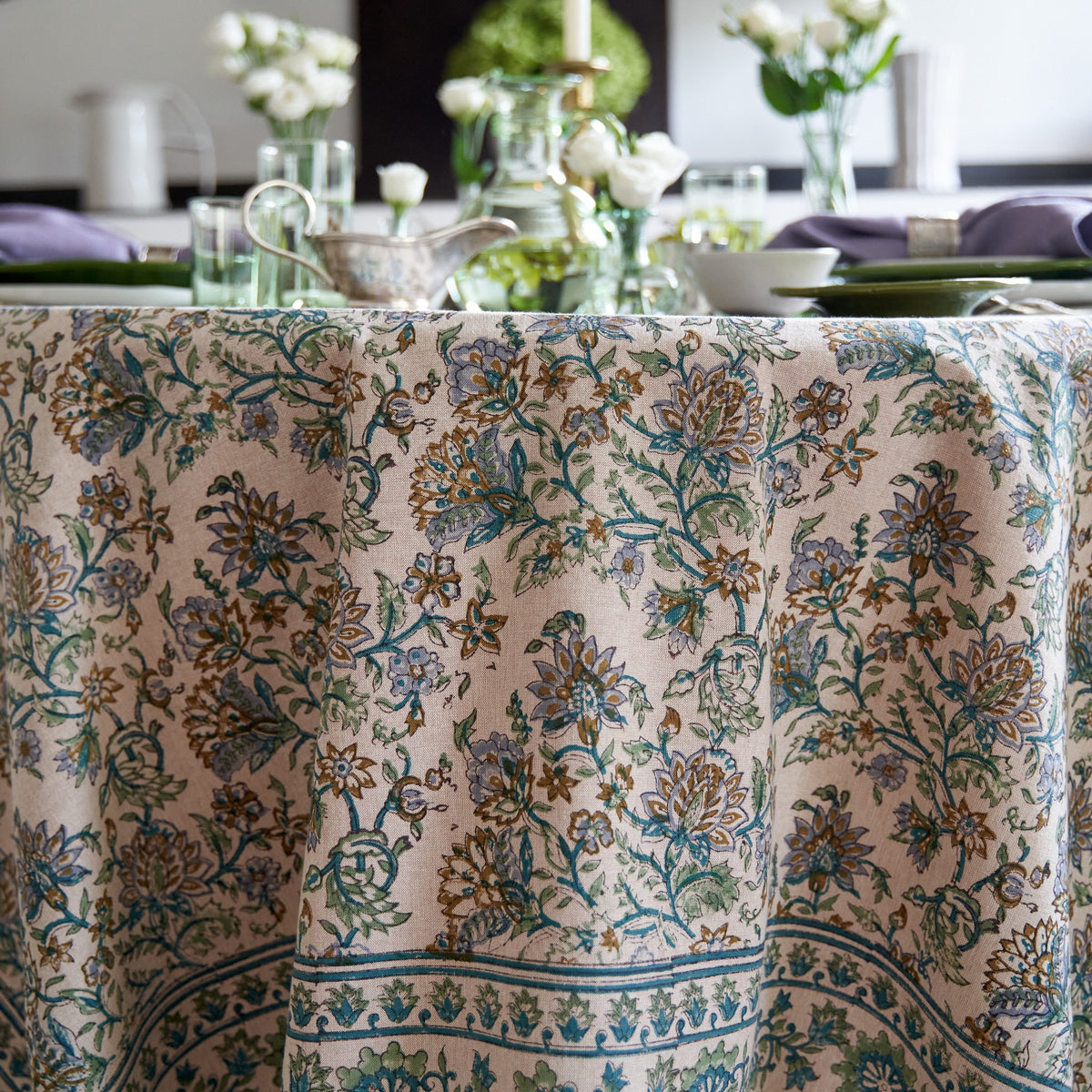 Jardin Secret Multi Tablecloth