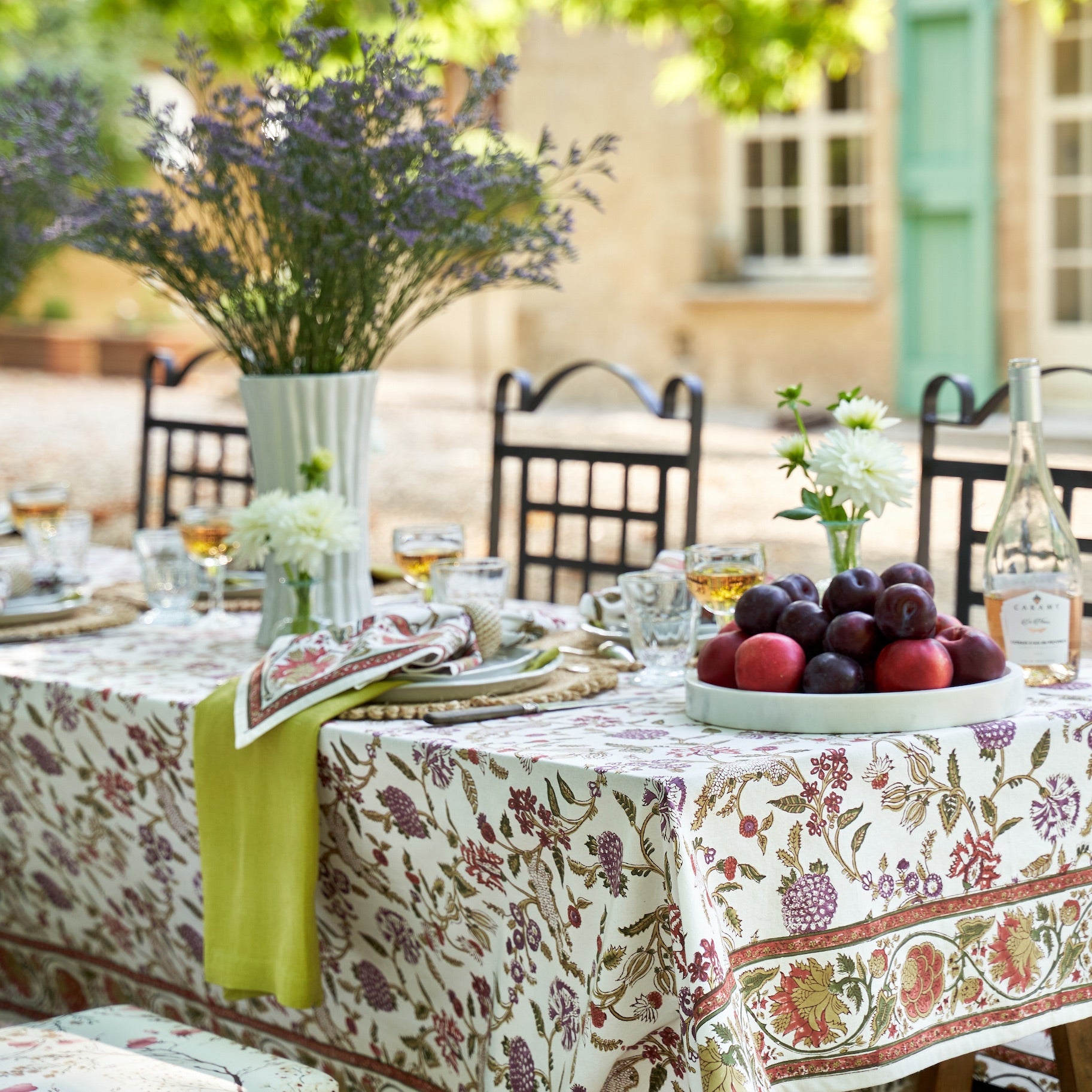 French Tablecloth Louise Multicolor