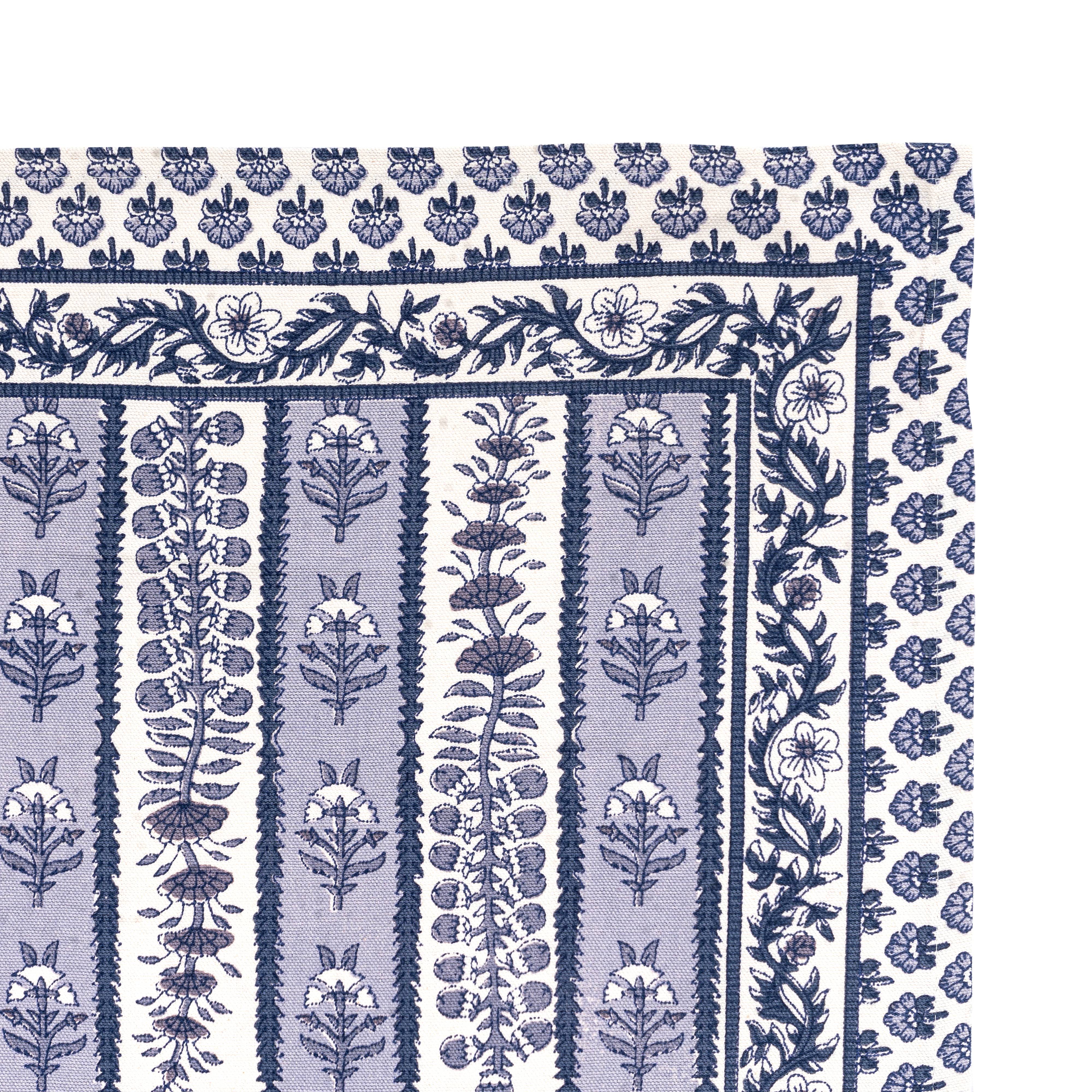 Avignon Tea Towels Blue & Marine, Set of 3