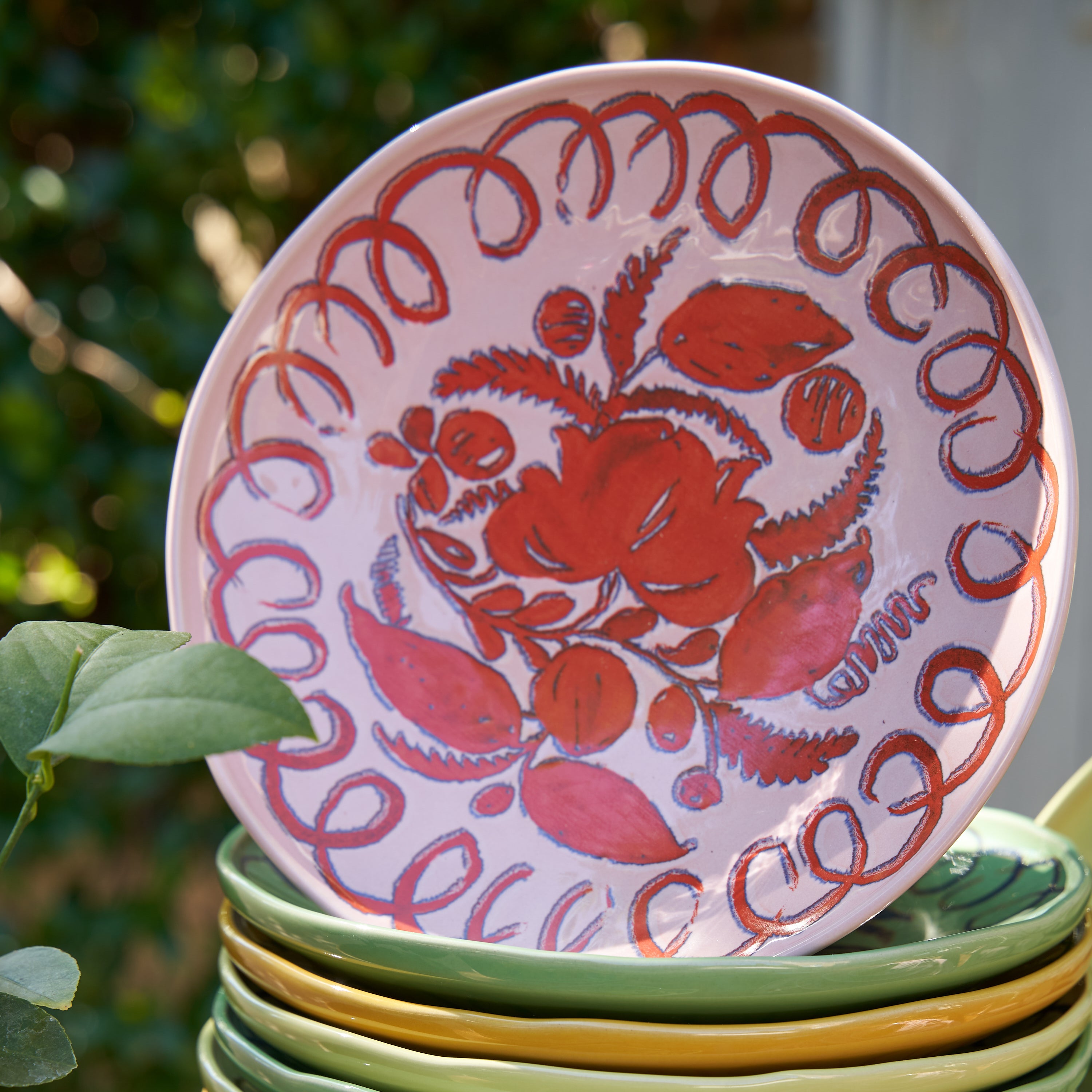 Amalfi Ceramic Pasta Bowl