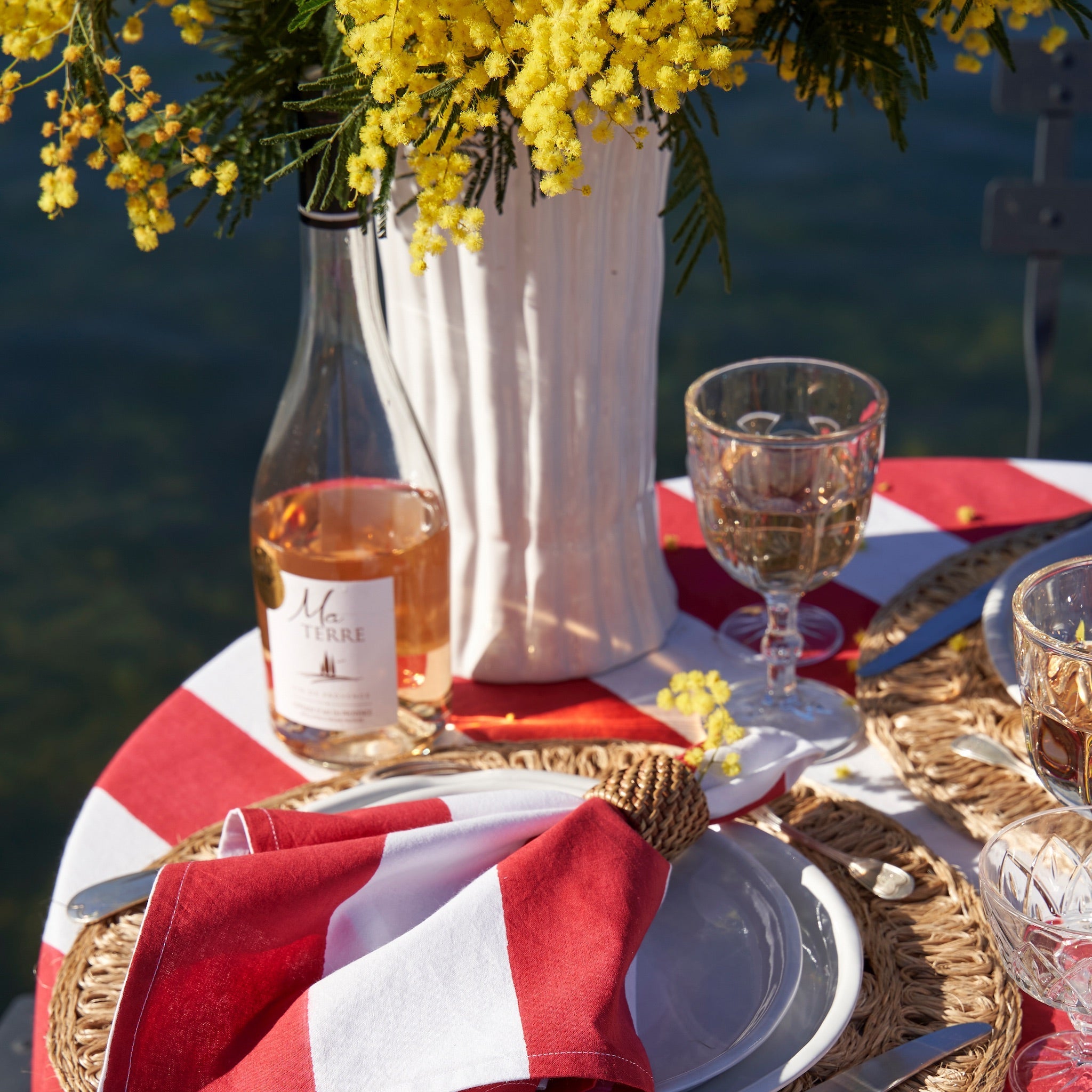 Everyday Natural Napkin Ring - Set of 4