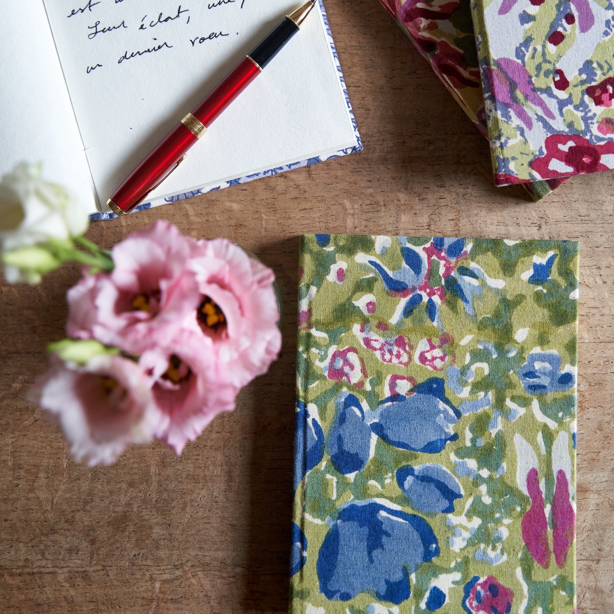 Jardin Blue & Vert Journal