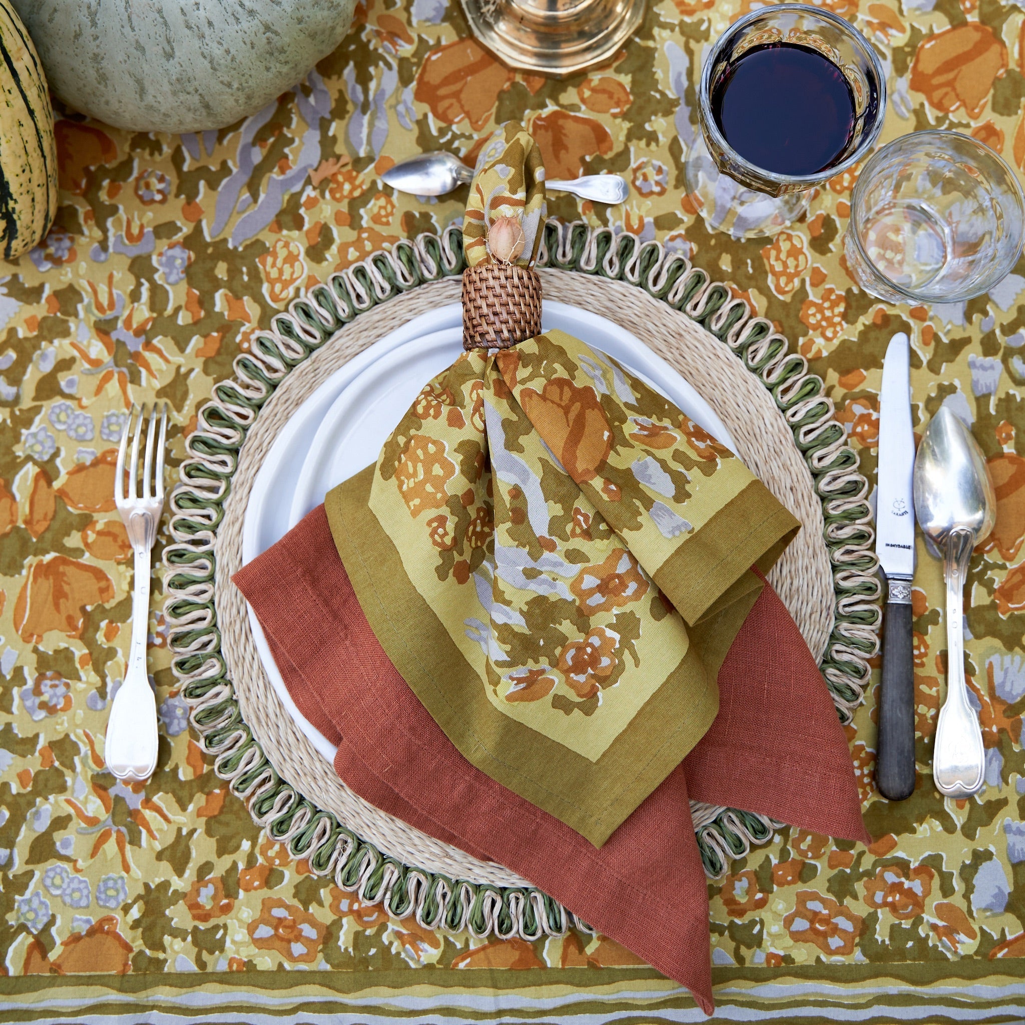 Everyday Napkins Paprika, Set of 4