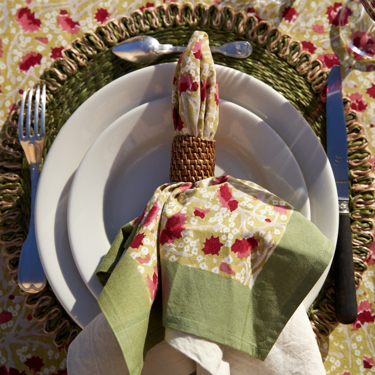 Everyday Natural Napkin Ring - Set of 4