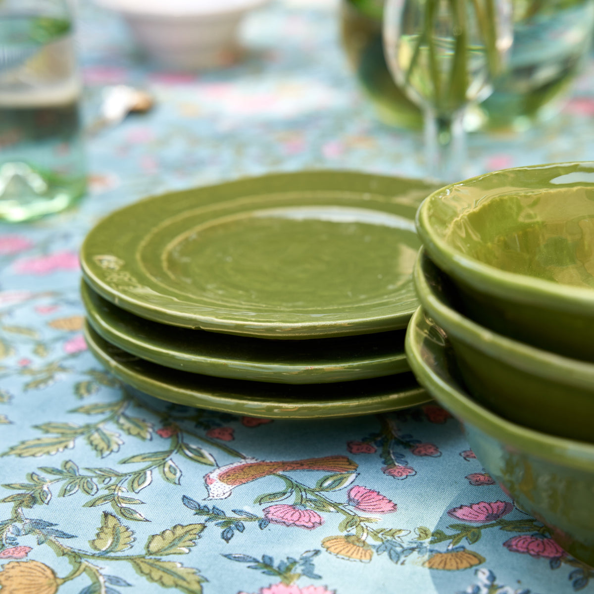 Toscana Appetizer Plate Green