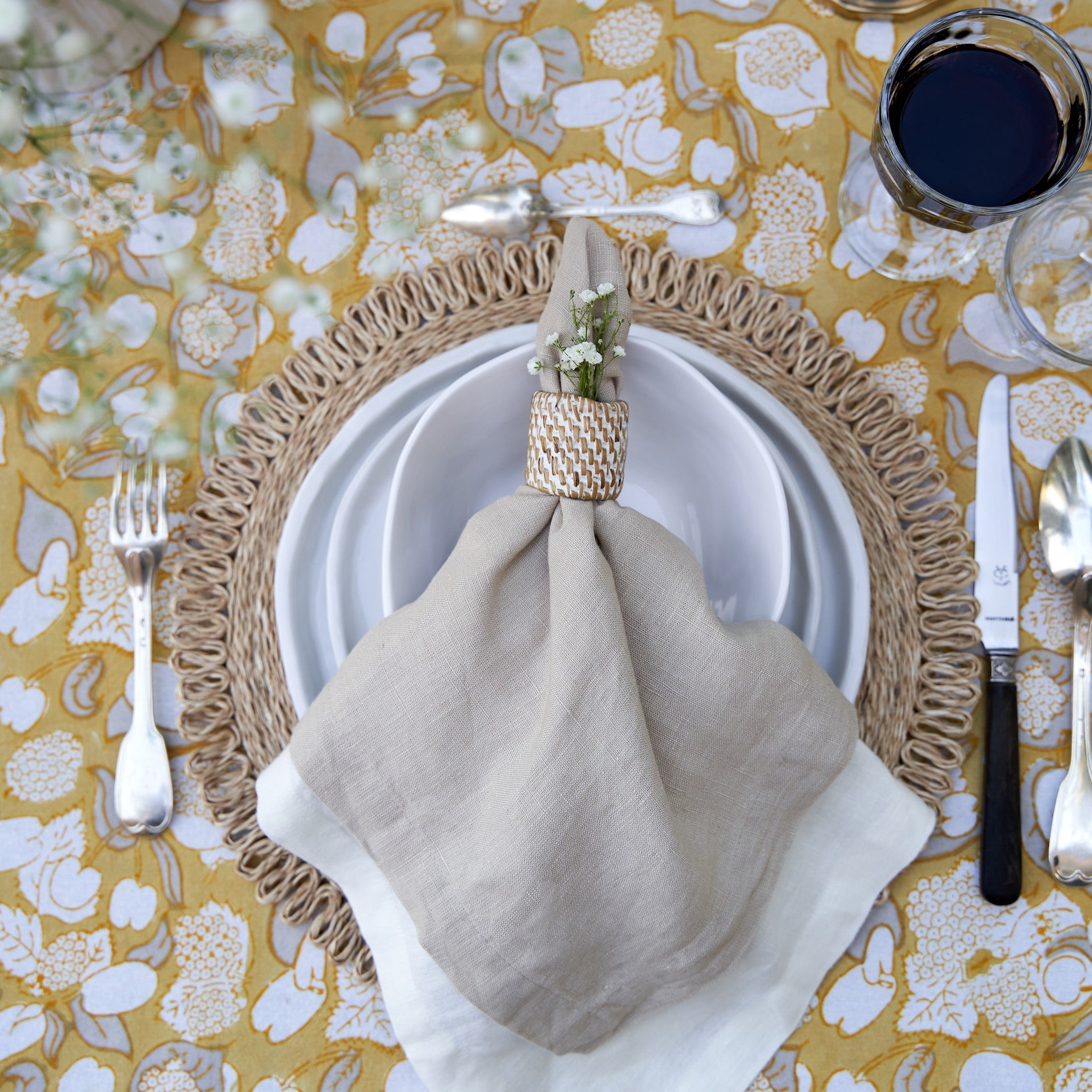 Everyday Napkins Stone, Set of 4