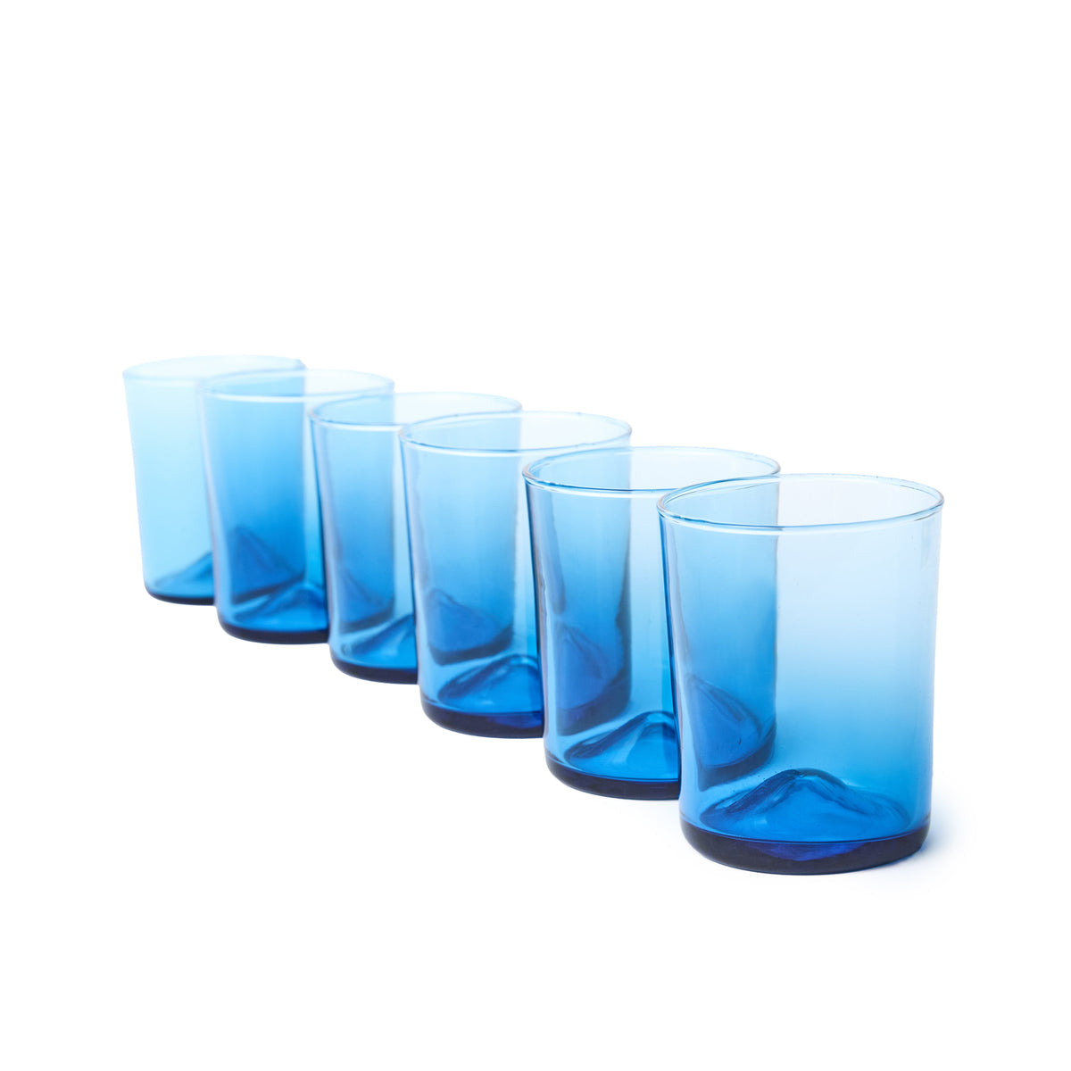 Verona Tumbler, Blue, 7.5 oz, Set of 6