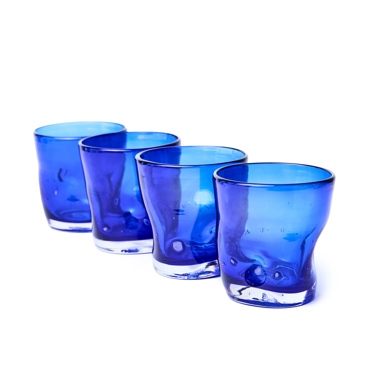 Capri Glassware Dark Blue 8.5 oz, Set of 6