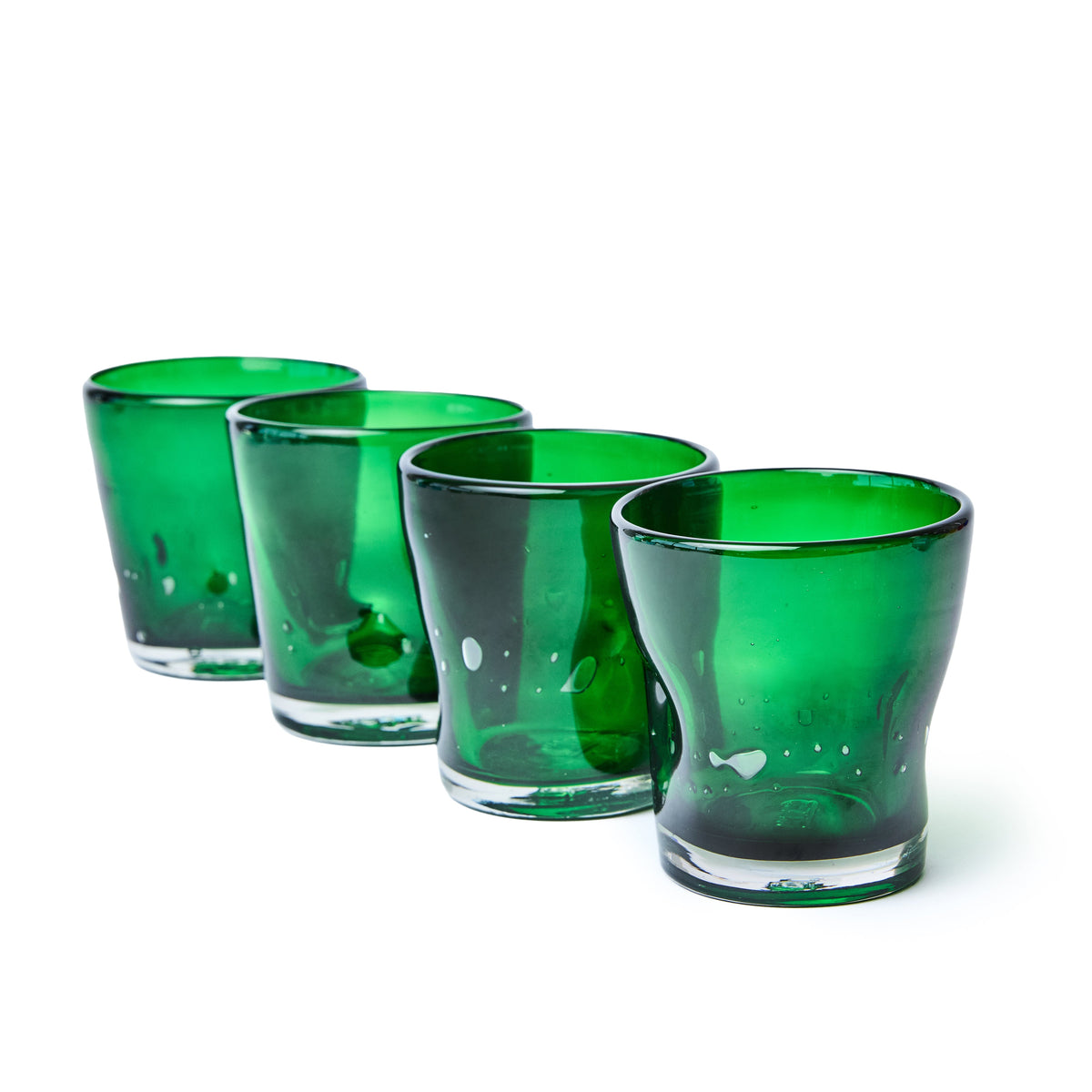 Capri Glassware Fir Green 8.5 oz, Set of 6
