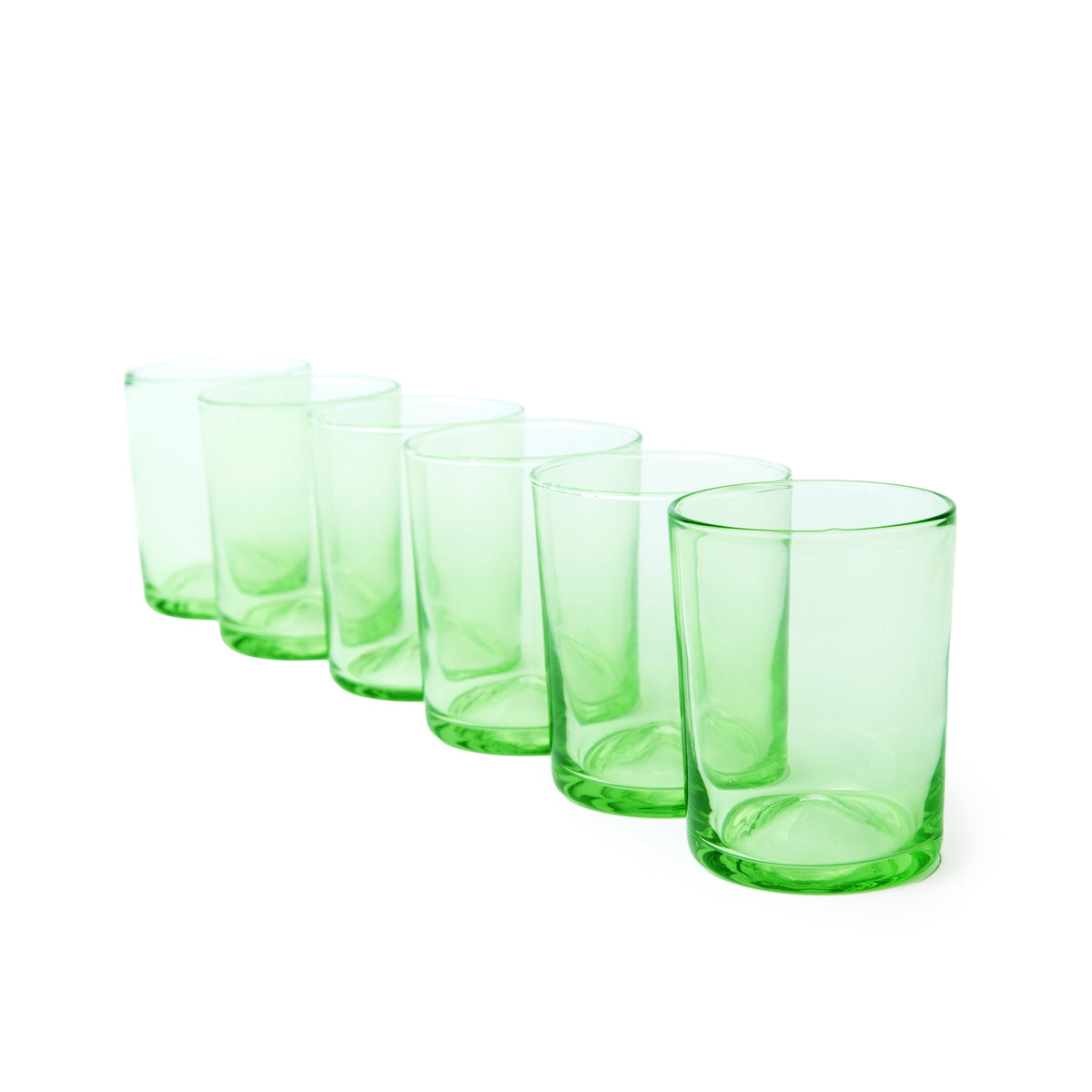 Verona Tumbler, Green, 7.5 oz, Set of 6