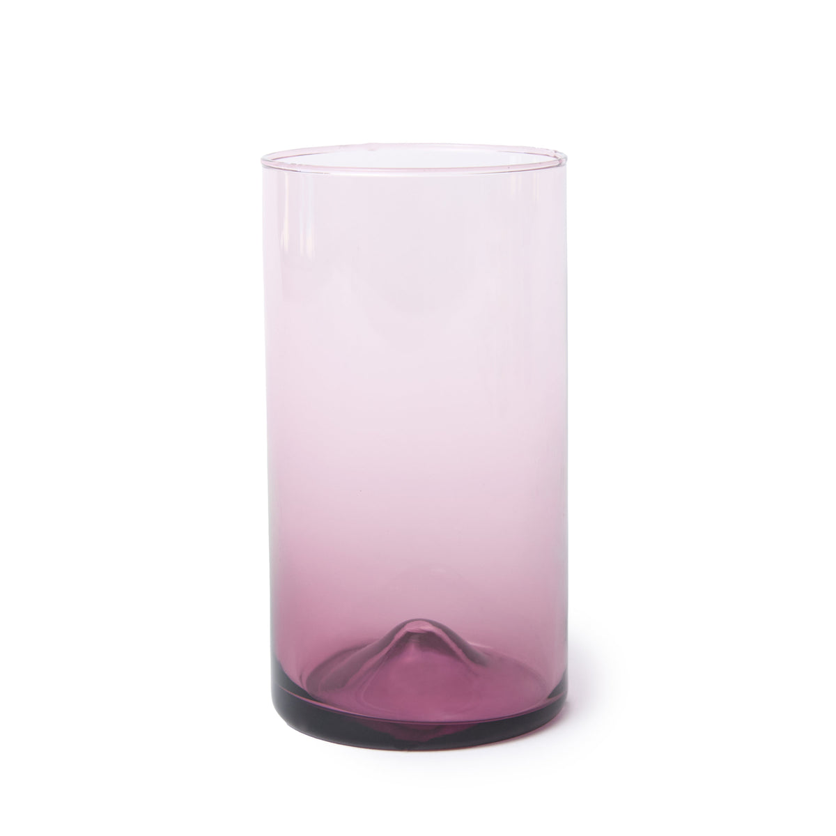 Verona Tall Glass, Rose, 14 oz, Set of 6