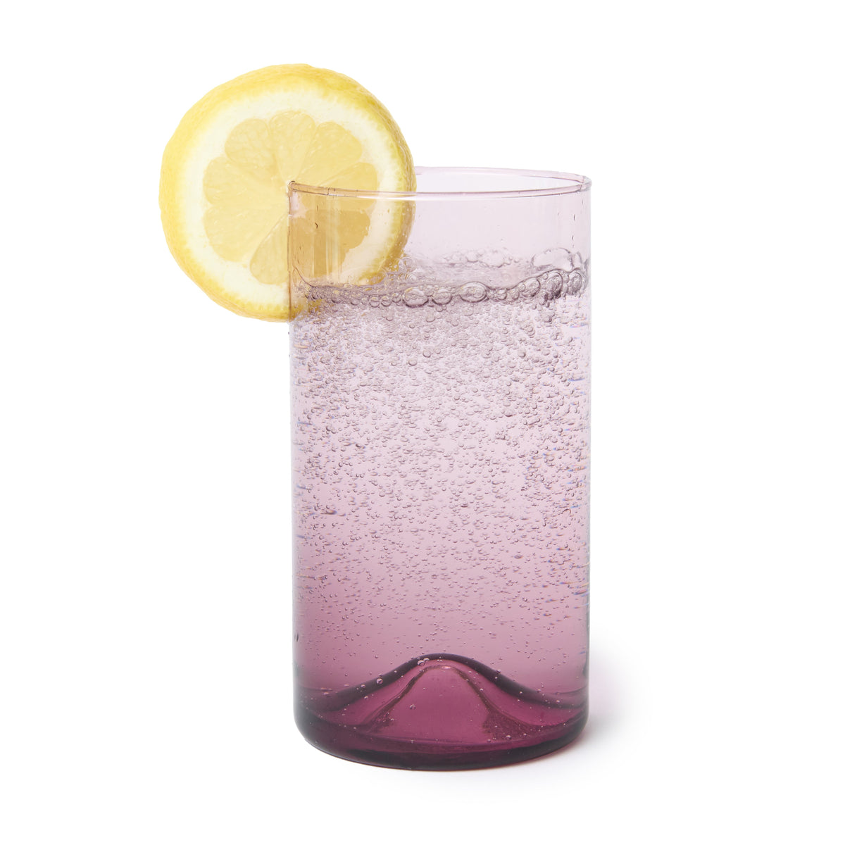Verona Tall Glass, Rose, 14 oz, Set of 6
