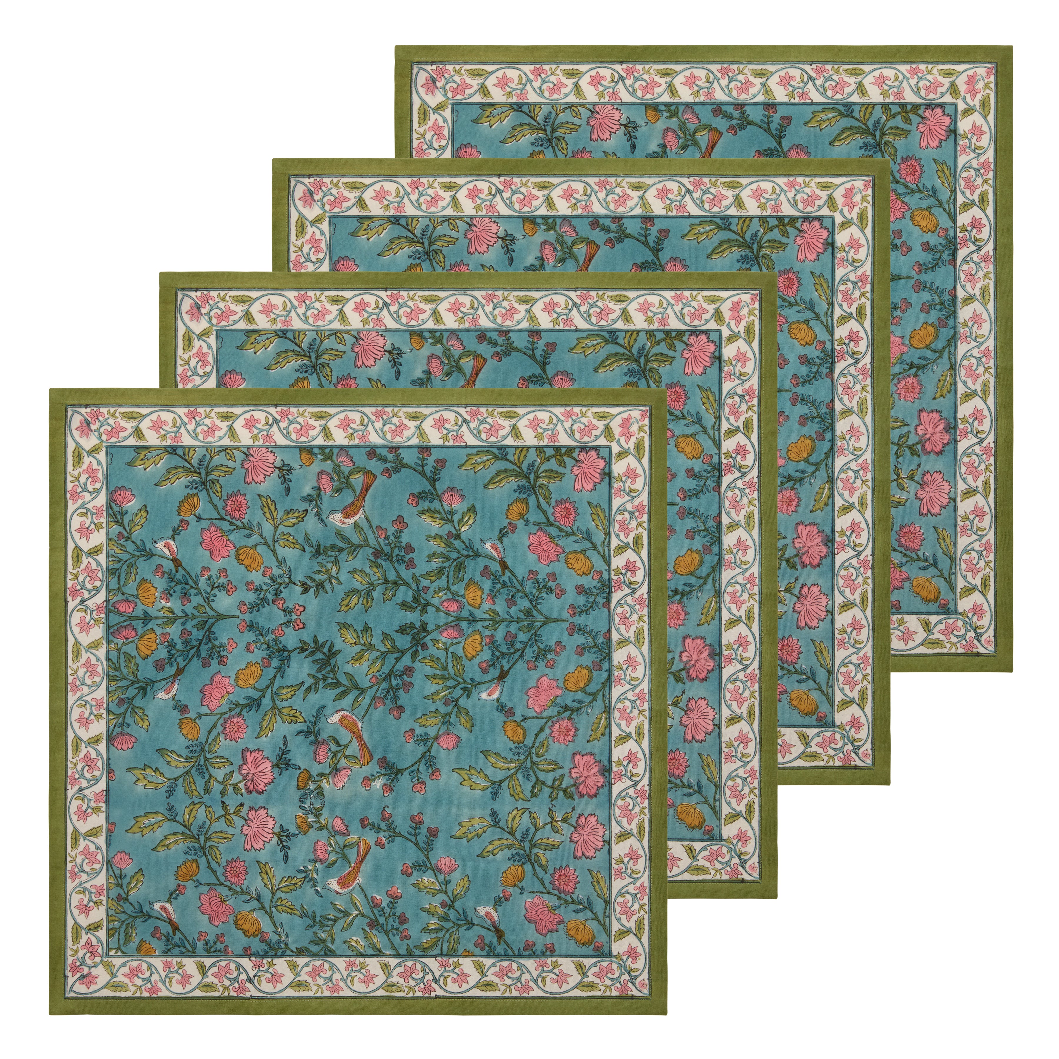 Giverny Napkins Multicolor, Set of 4