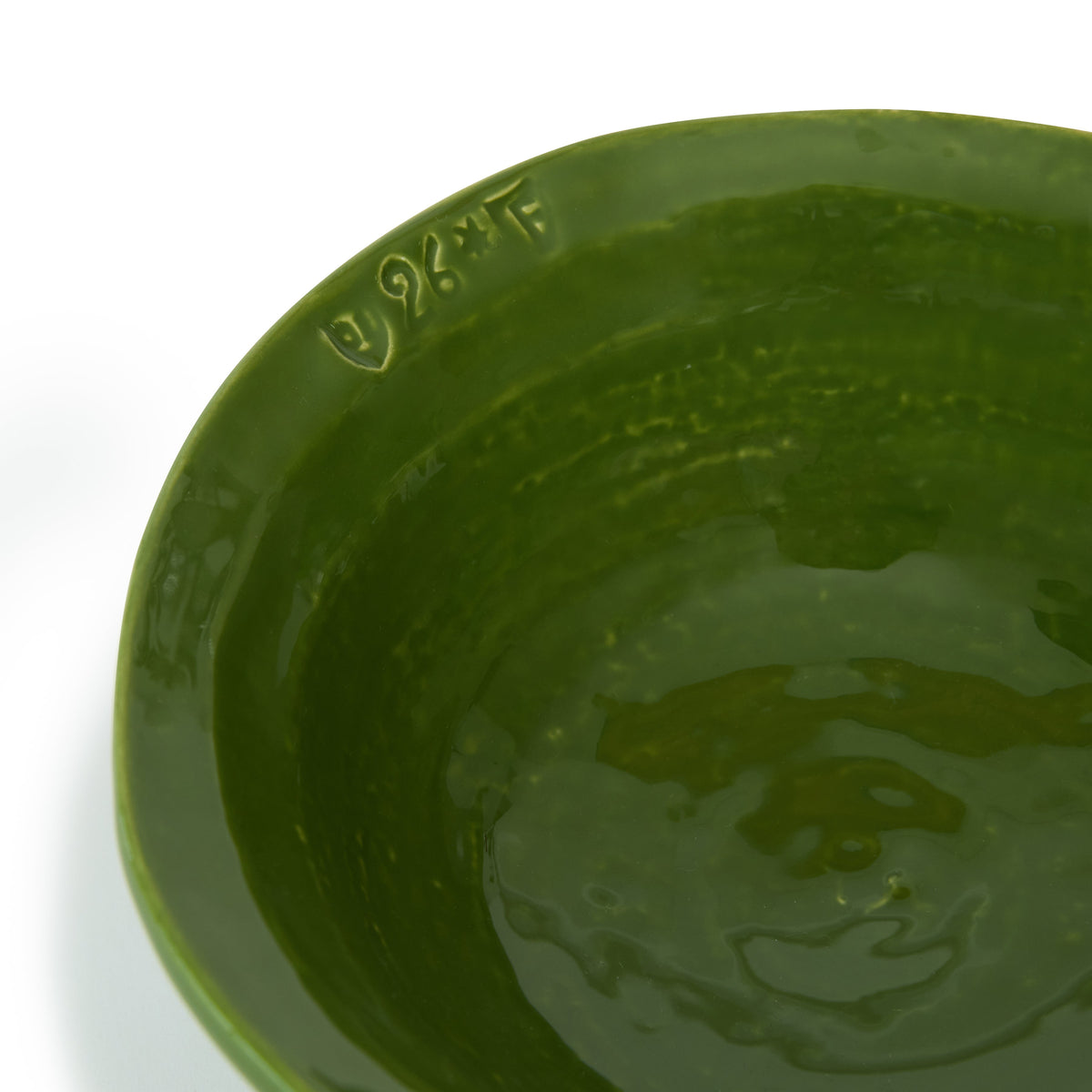 Tocsana Cereal Bowl Green, 6.7"