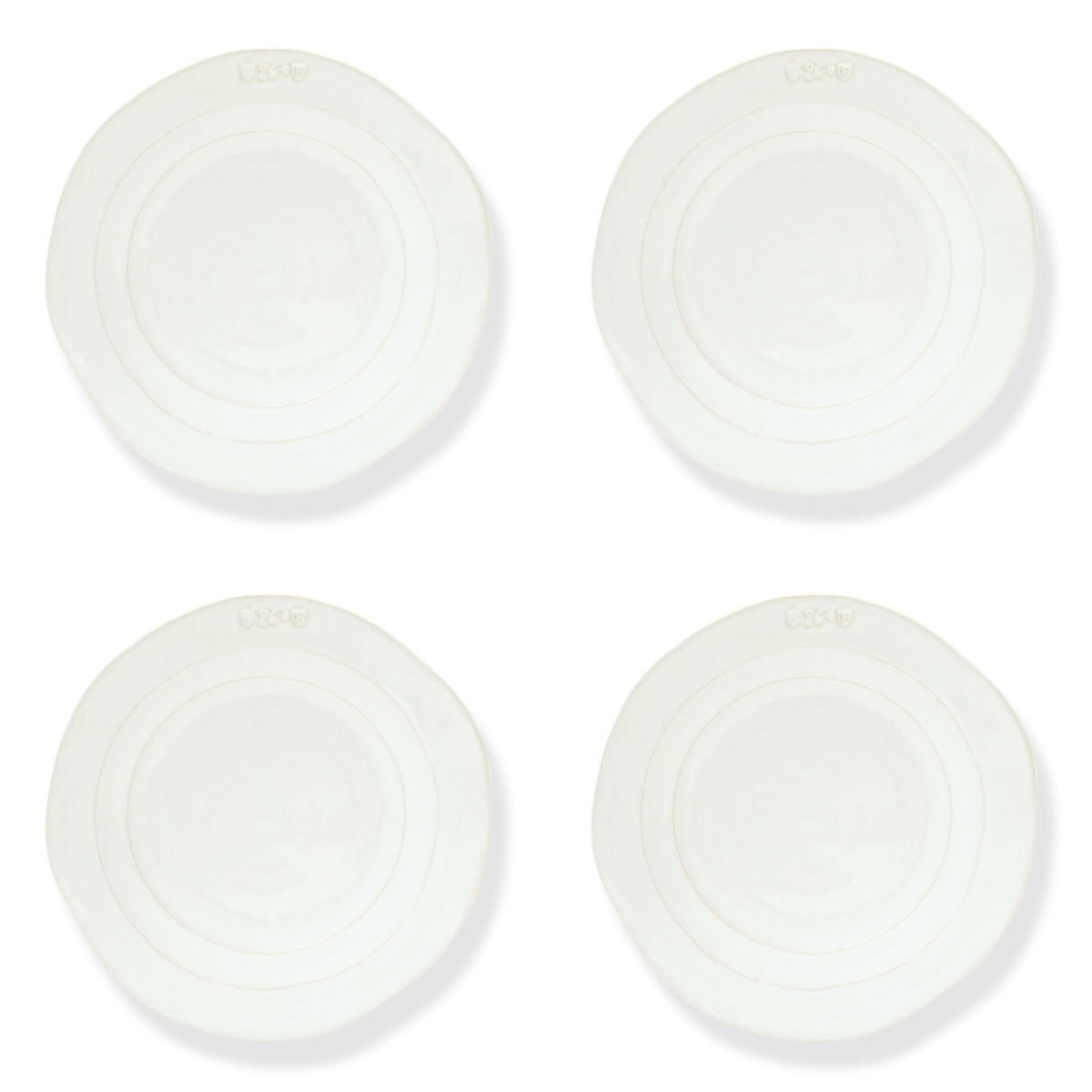 Toscana Desert Plate White, 9"
