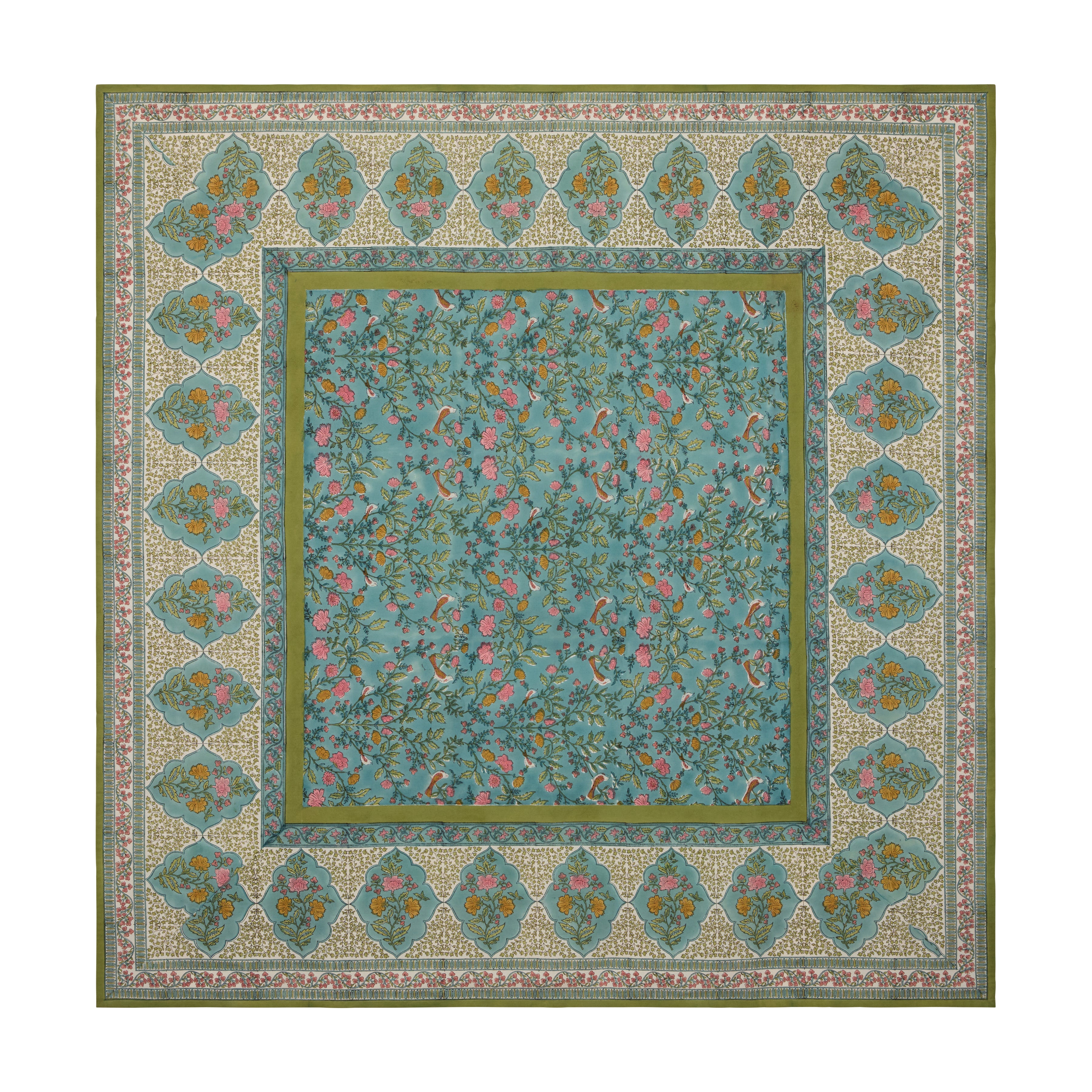 French Tablecloth Giverny Multicolor