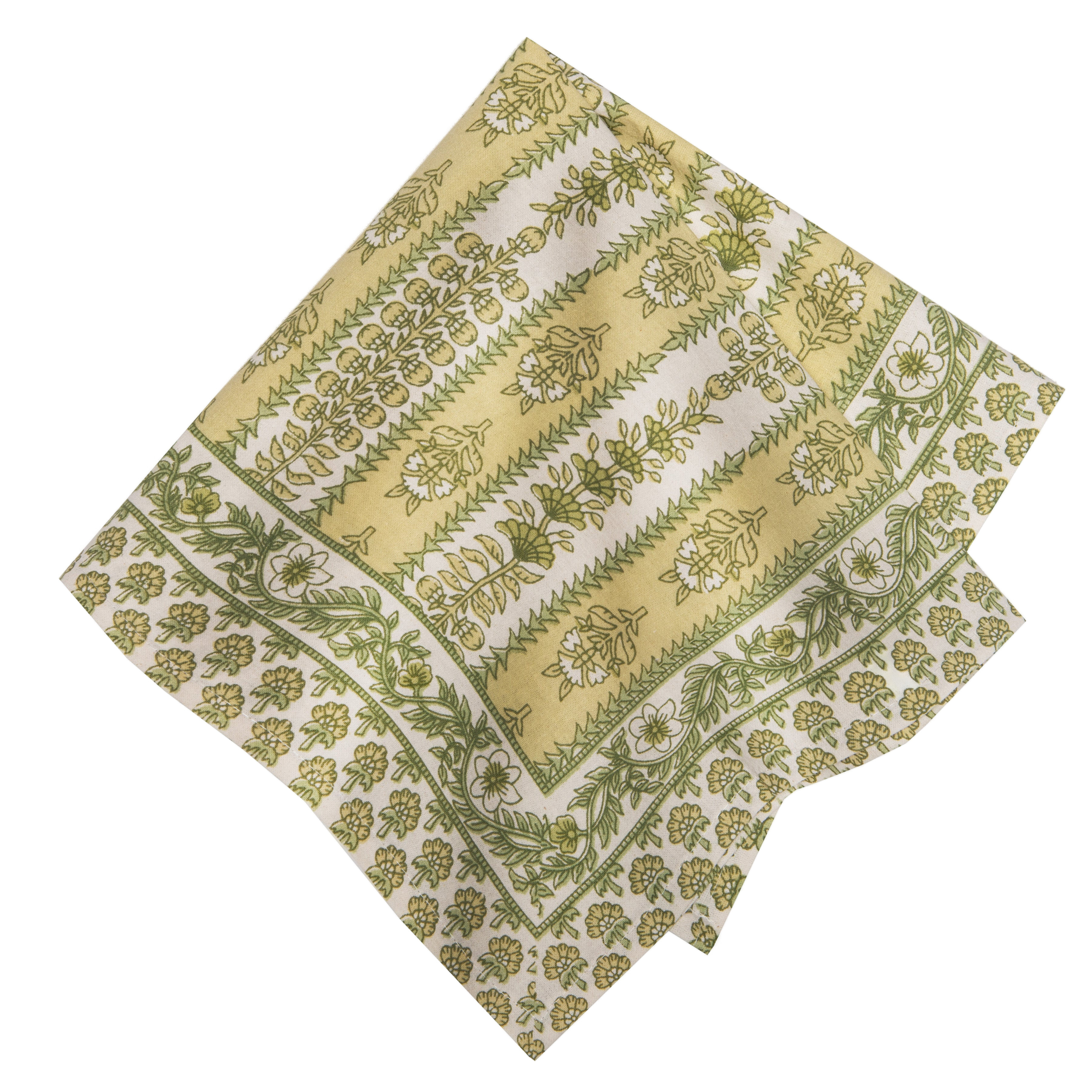 French Tablecloth Avignon Pistache