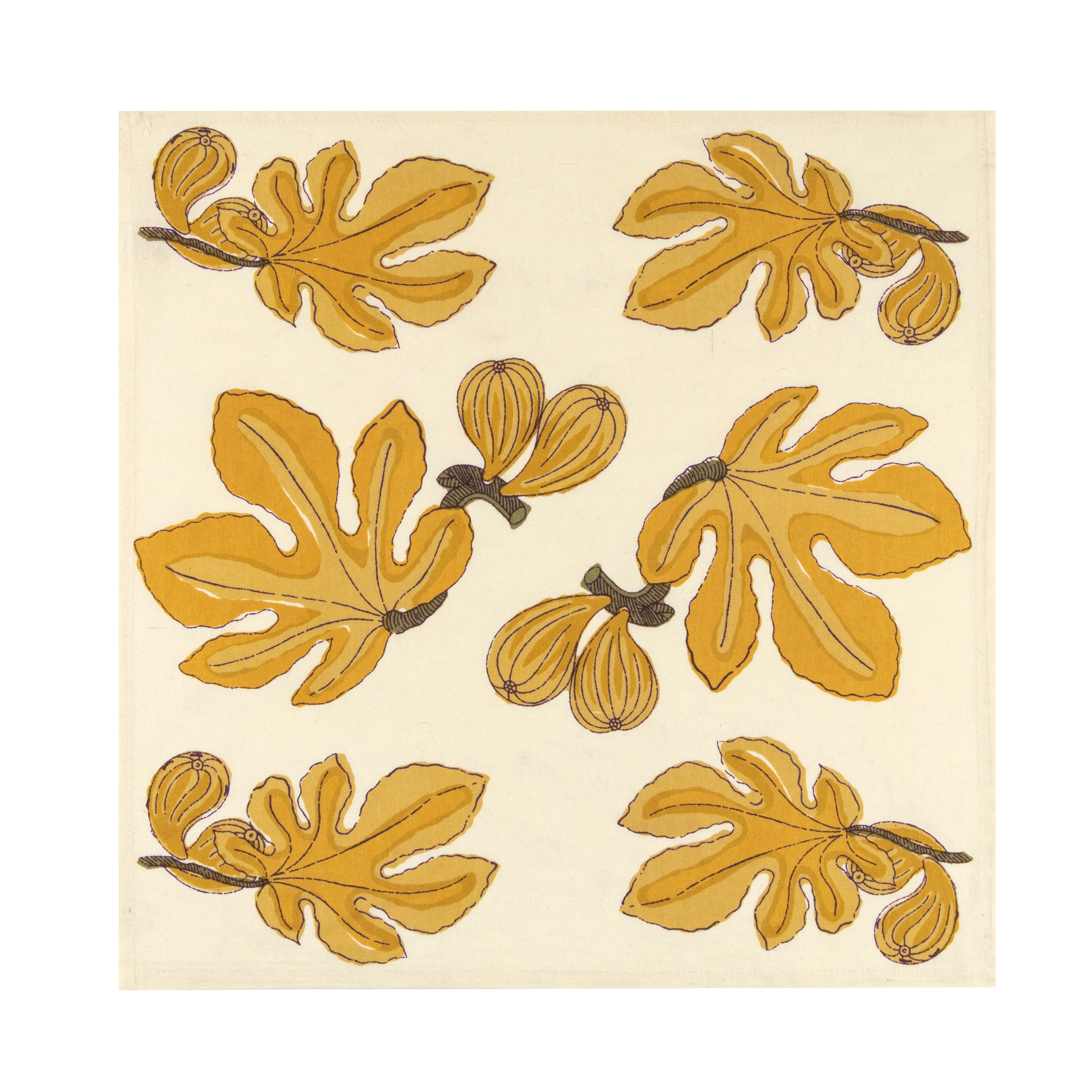 Fig Citrine Napkins, Set of 6