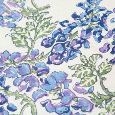 French Tablecloth Wisteria Green & Blue
