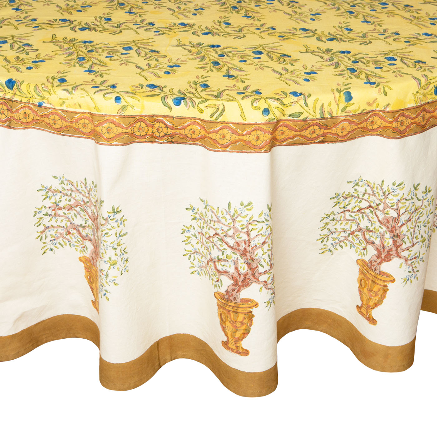 French Tablecloth Olive Tree