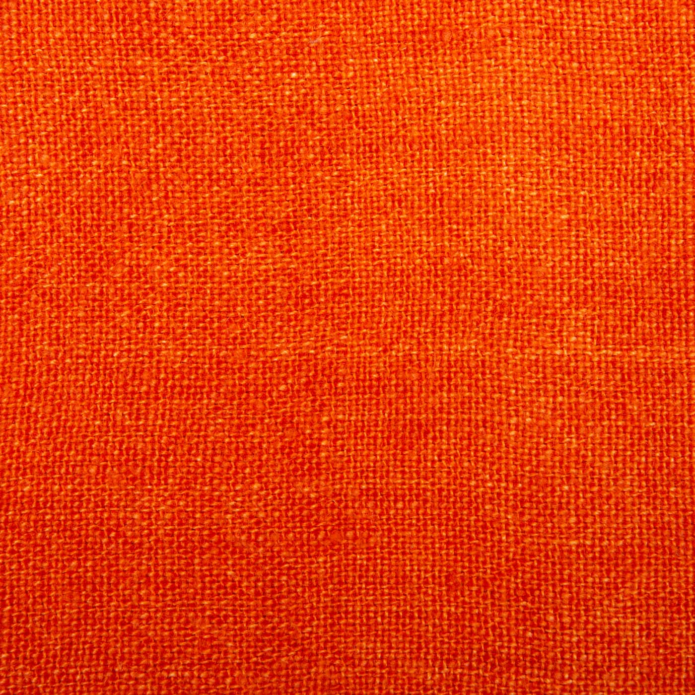 Chunky Linen Orange Kitchen Towels, Set of 2