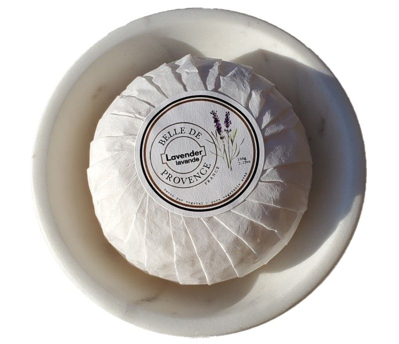Belle de Provence Lavender Round Soap 100G
