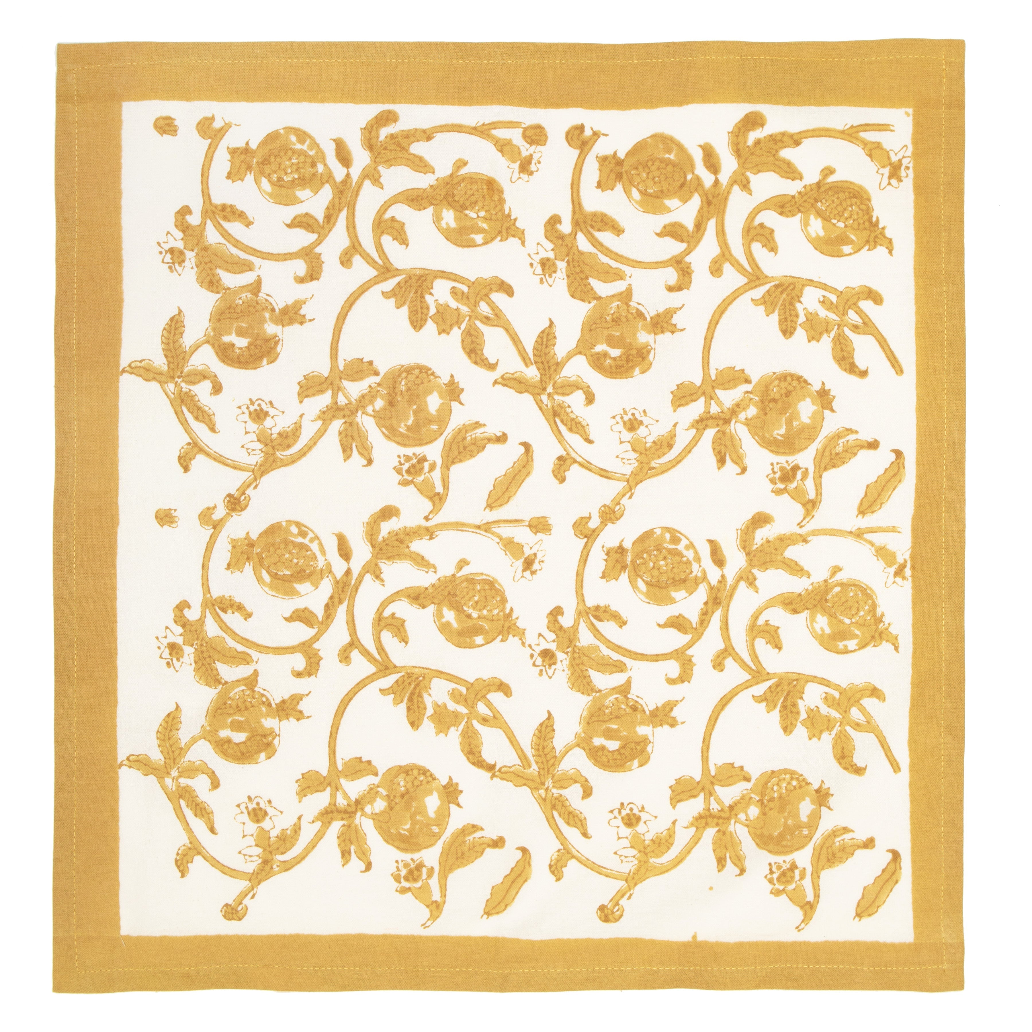 Granada Napkins Mustard, Set of 6