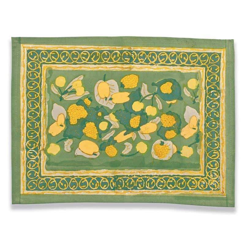 Fruit French Linen Placemats by Bruno Lamy –