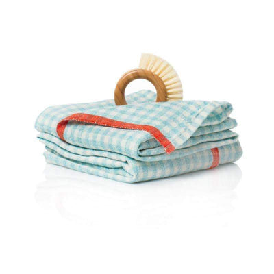 two_tone_gingham_towels_aqua_orange_1