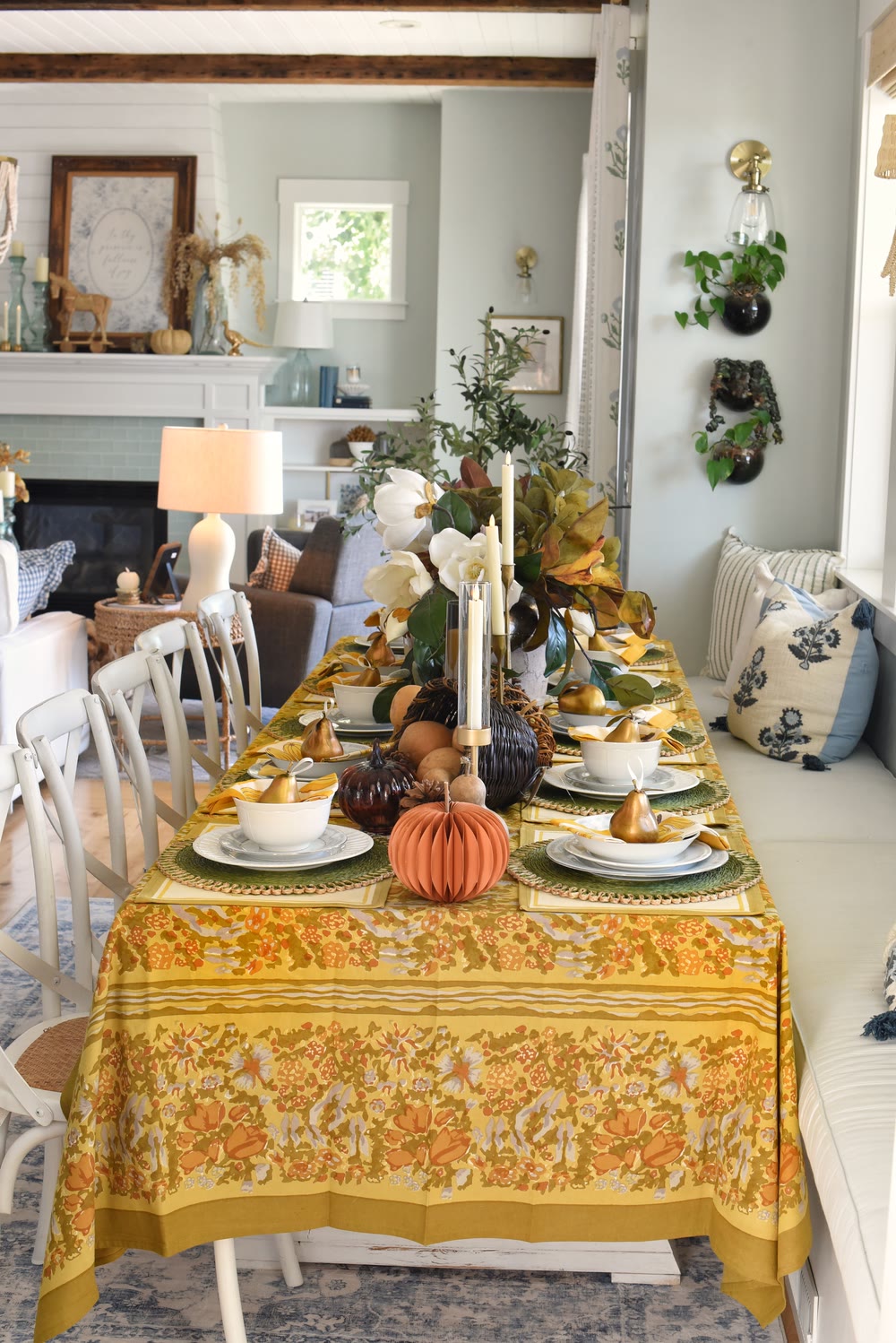 Andrea Swenson's fall table