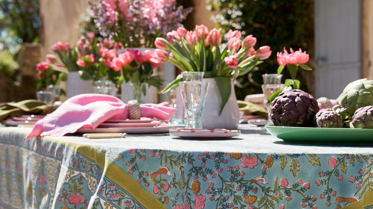 A Spring Table in Provence, Inspired by Monet