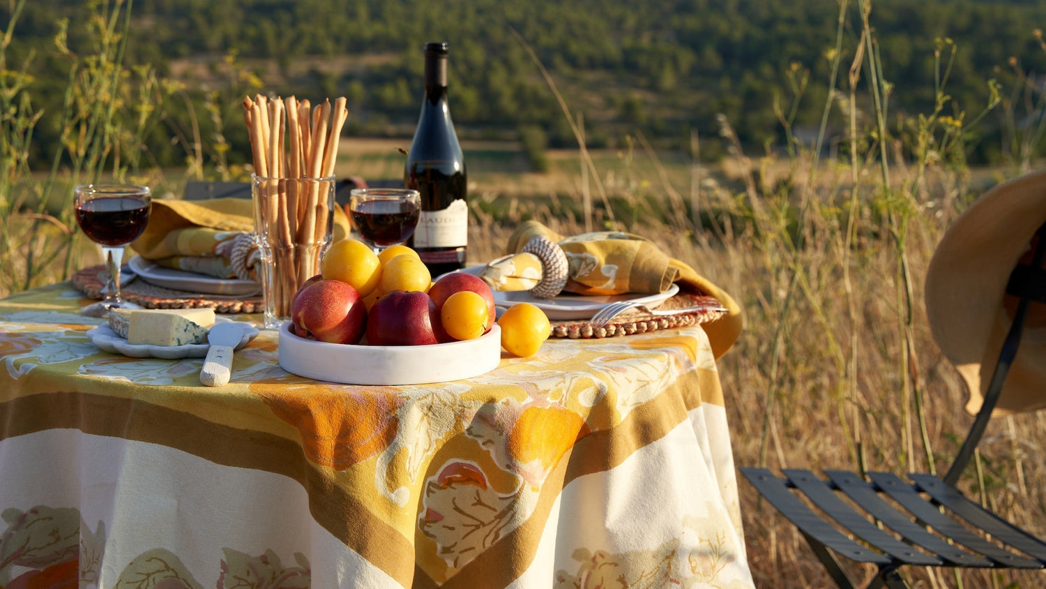 The Making of a French Tablescape featuring Pumpkin
